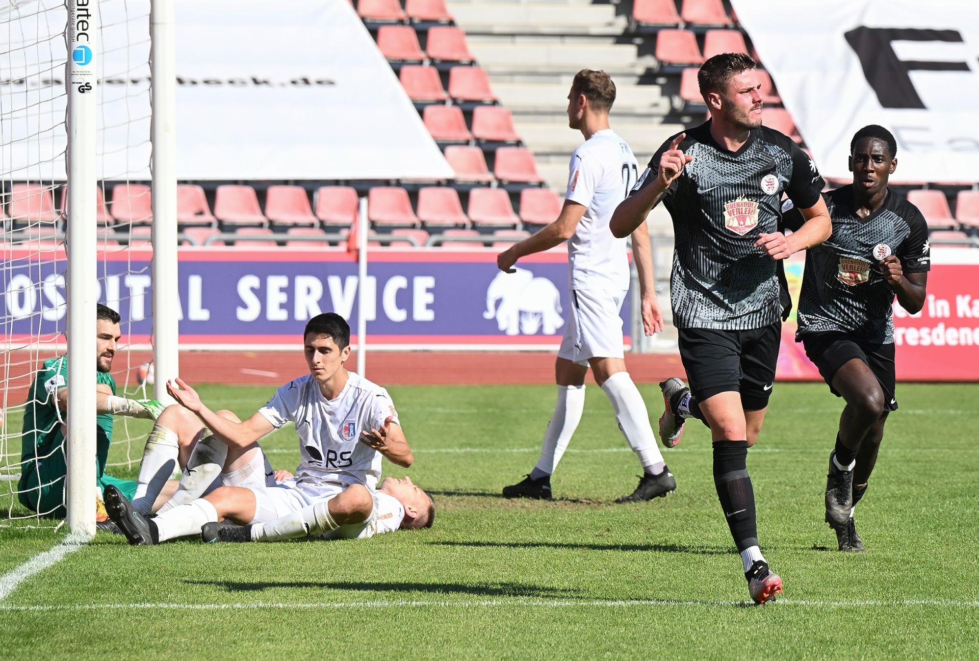 Saison 2022/23, KSV Hessen Kassel, SG Barockstadt Fulda-Lehner, Endstand 2:1