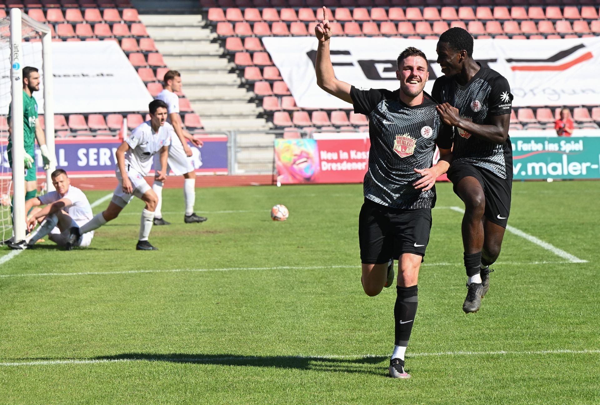 Saison 2022/23, KSV Hessen Kassel, SG Barockstadt Fulda-Lehner, Endstand 2:1