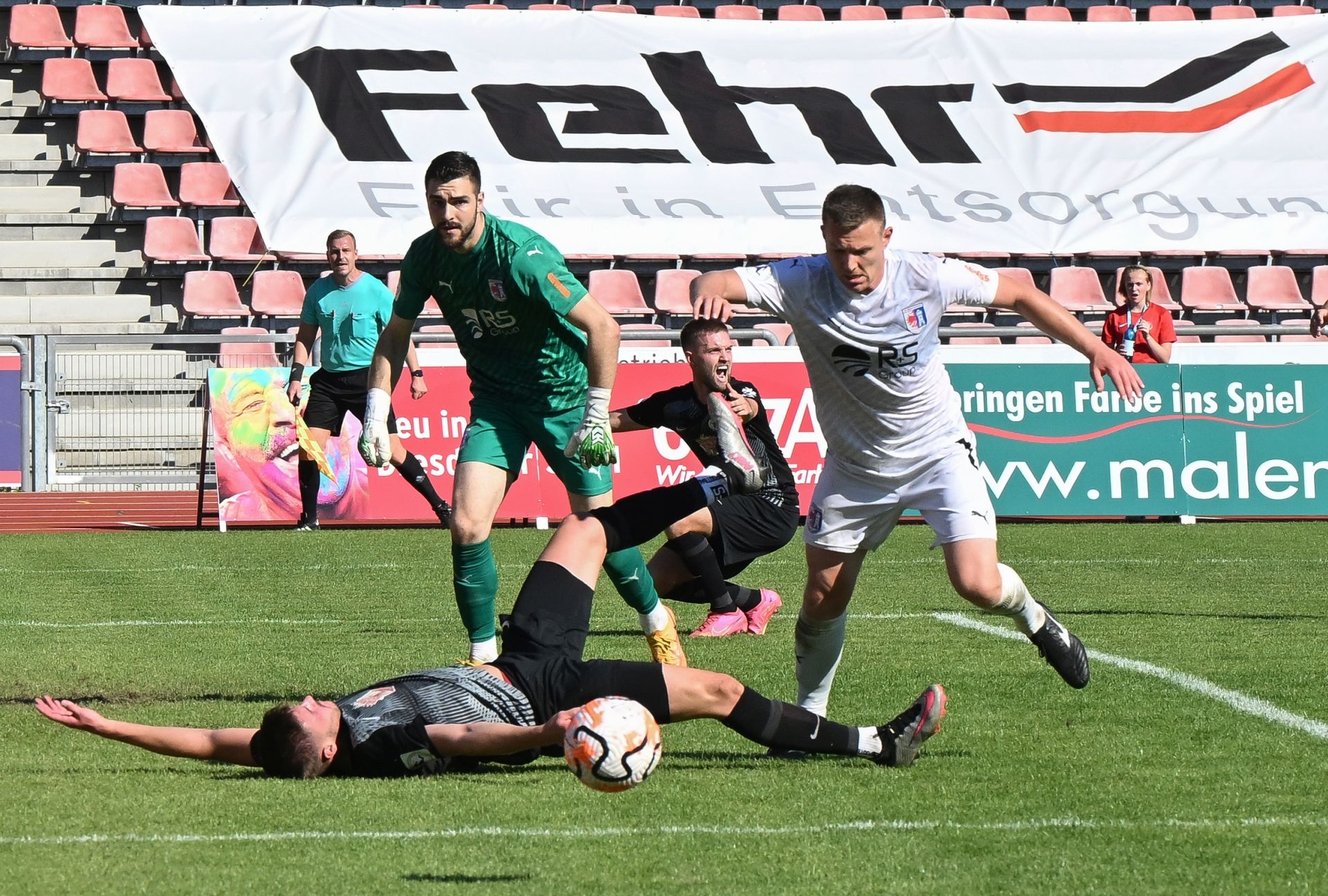 Saison 2022/23, KSV Hessen Kassel, SG Barockstadt Fulda-Lehner, Endstand 2:1