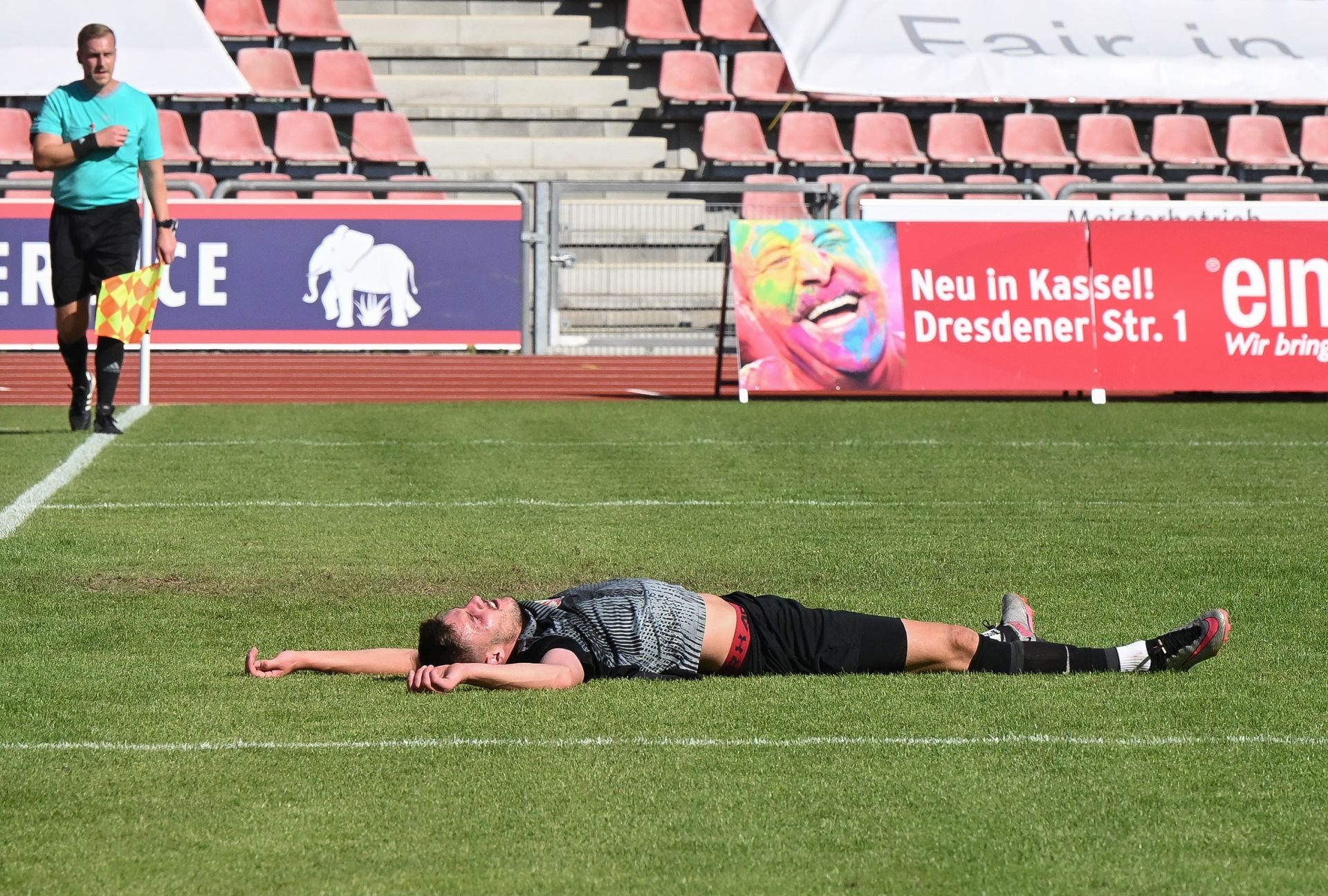 Saison 2022/23, KSV Hessen Kassel, SG Barockstadt Fulda-Lehner, Endstand 2:1