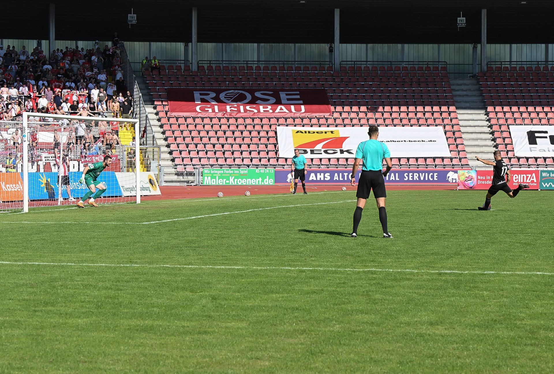 Saison 2022/23, KSV Hessen Kassel, SG Barockstadt Fulda-Lehner, Endstand 2:1