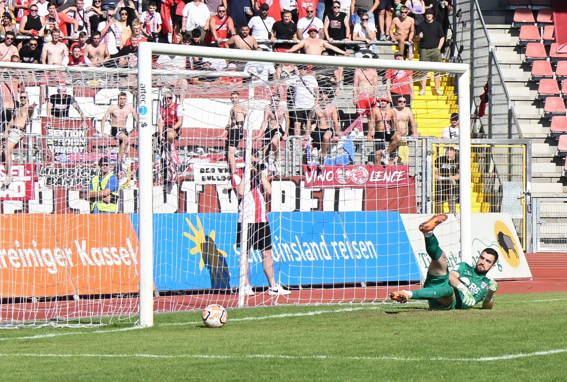 Saison 2022/23, KSV Hessen Kassel, SG Barockstadt Fulda-Lehner, Endstand 2:1