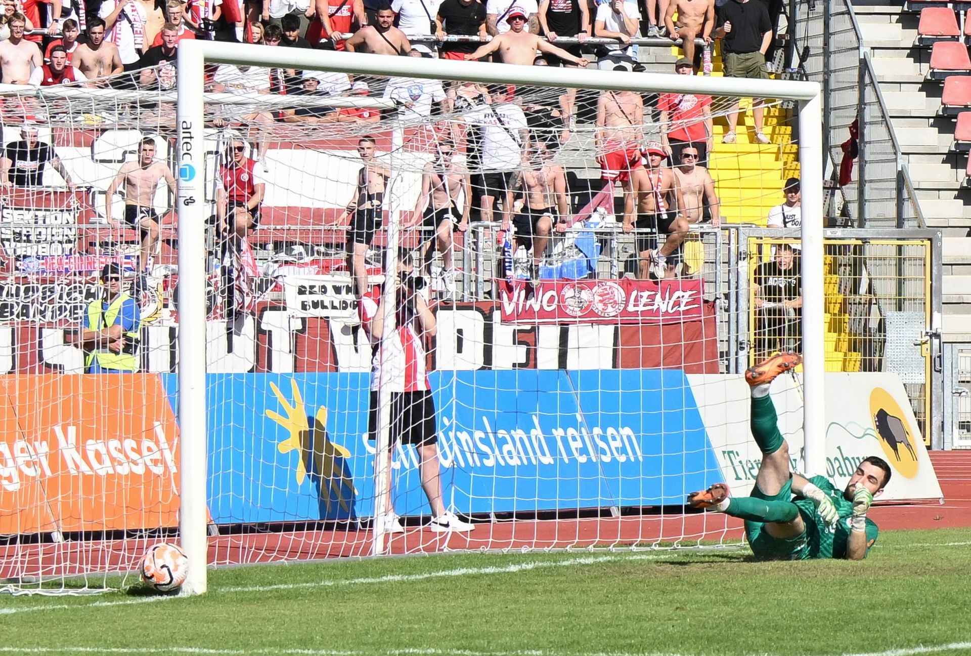 Saison 2022/23, KSV Hessen Kassel, SG Barockstadt Fulda-Lehner, Endstand 2:1