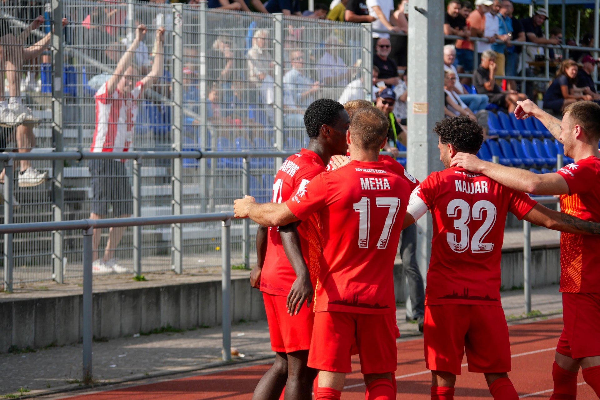 TSV Schott Mainz - KSV Hessen Kassel, Torjubel