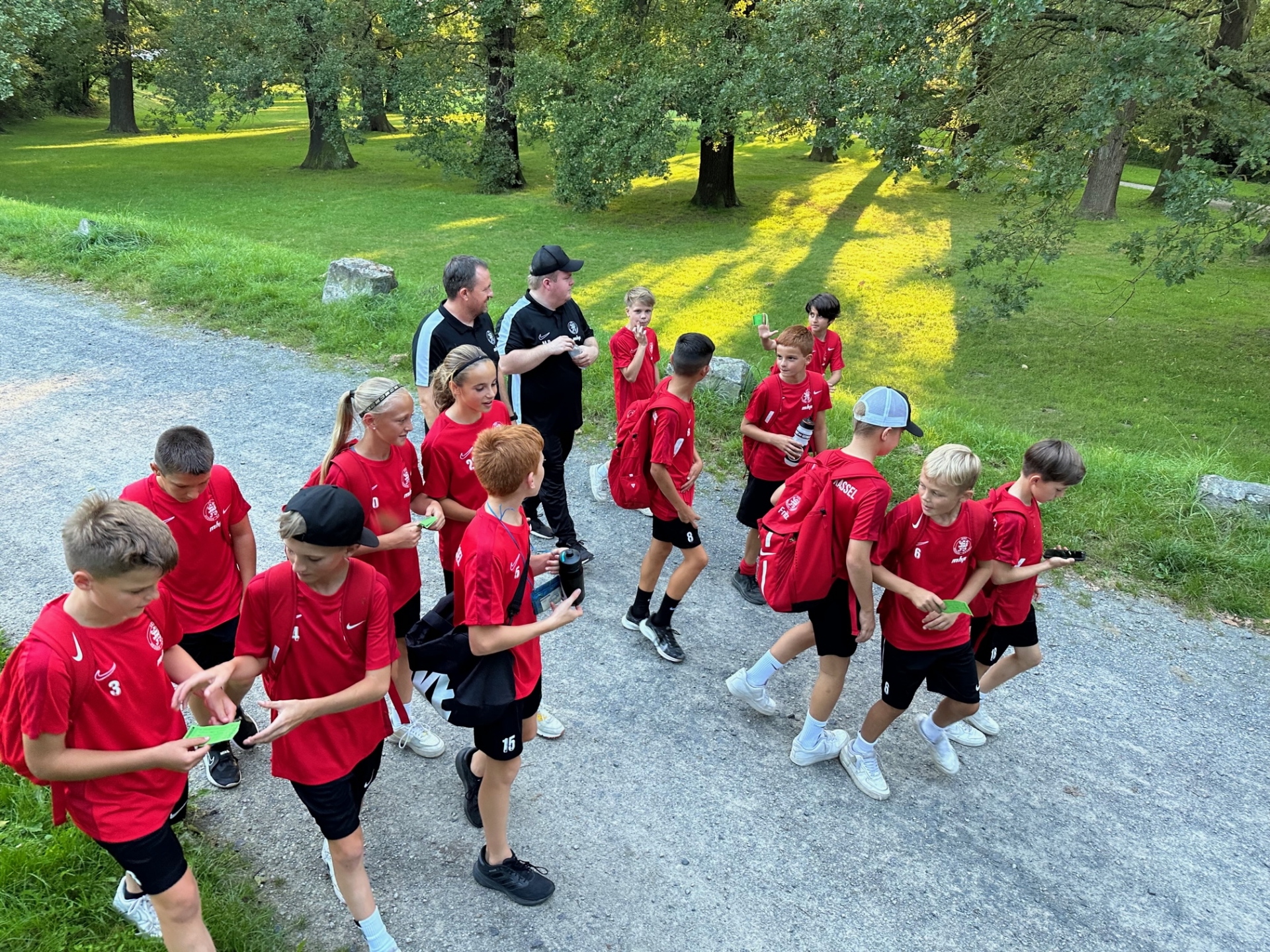 U12 Trainingslager / Spiele vs. Vellmar