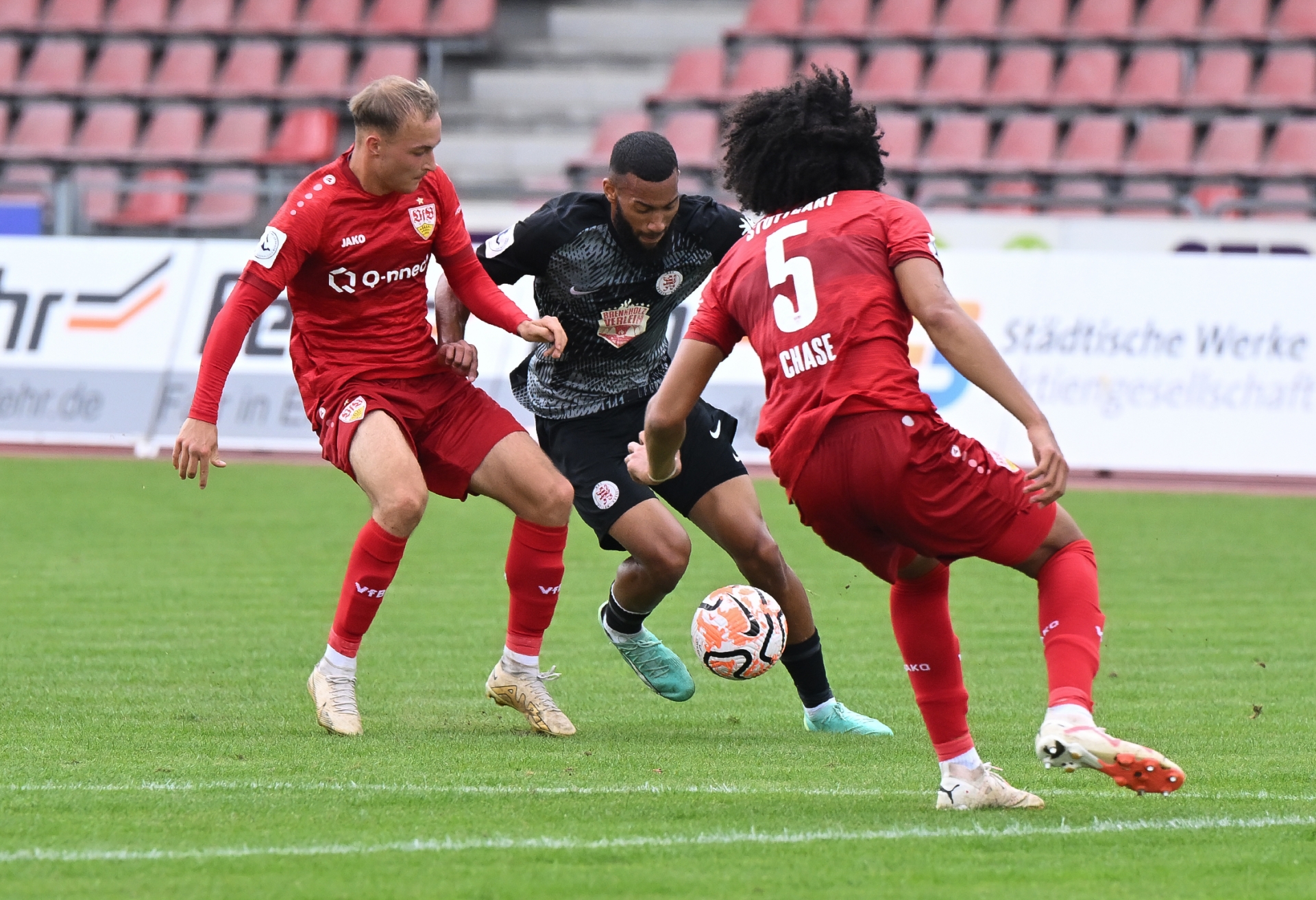 Saison 2023/24, KSV Hessen Kassel, VfB Stuttgart II, Endstand 1:5