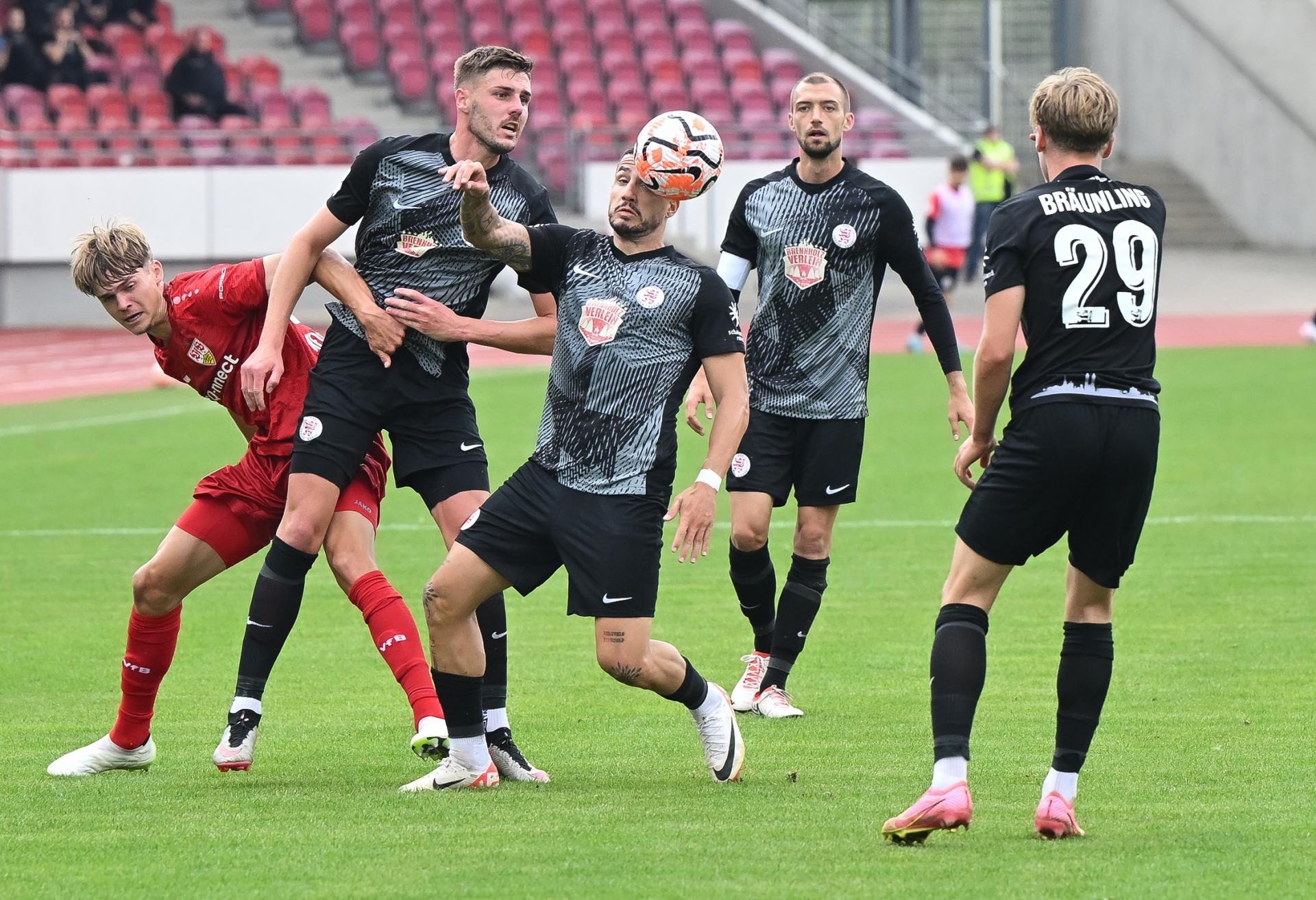 Saison 2023/24, KSV Hessen Kassel, VfB Stuttgart II, Endstand 1:5