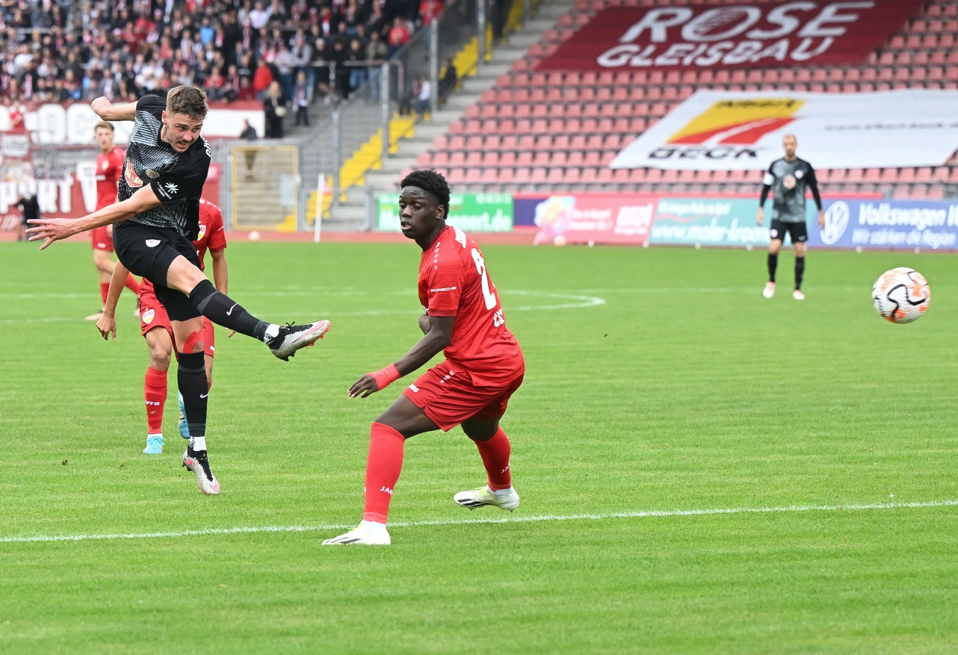 Saison 2023/24, KSV Hessen Kassel, VfB Stuttgart II, Endstand 1:5