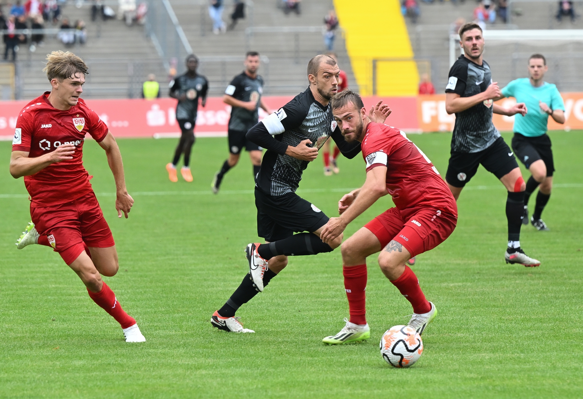 Saison 2023/24, KSV Hessen Kassel, VfB Stuttgart II, Endstand 1:5