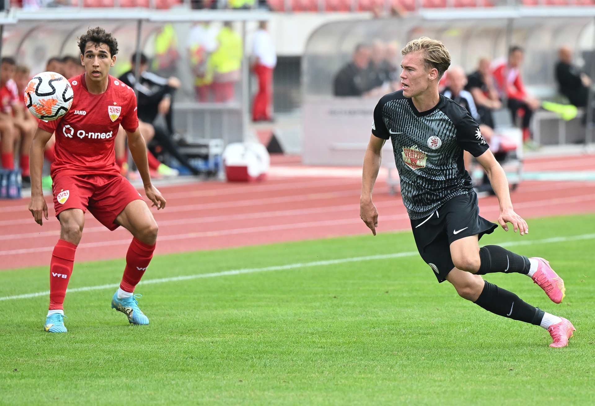 Saison 2023/24, KSV Hessen Kassel, VfB Stuttgart II, Endstand 1:5
