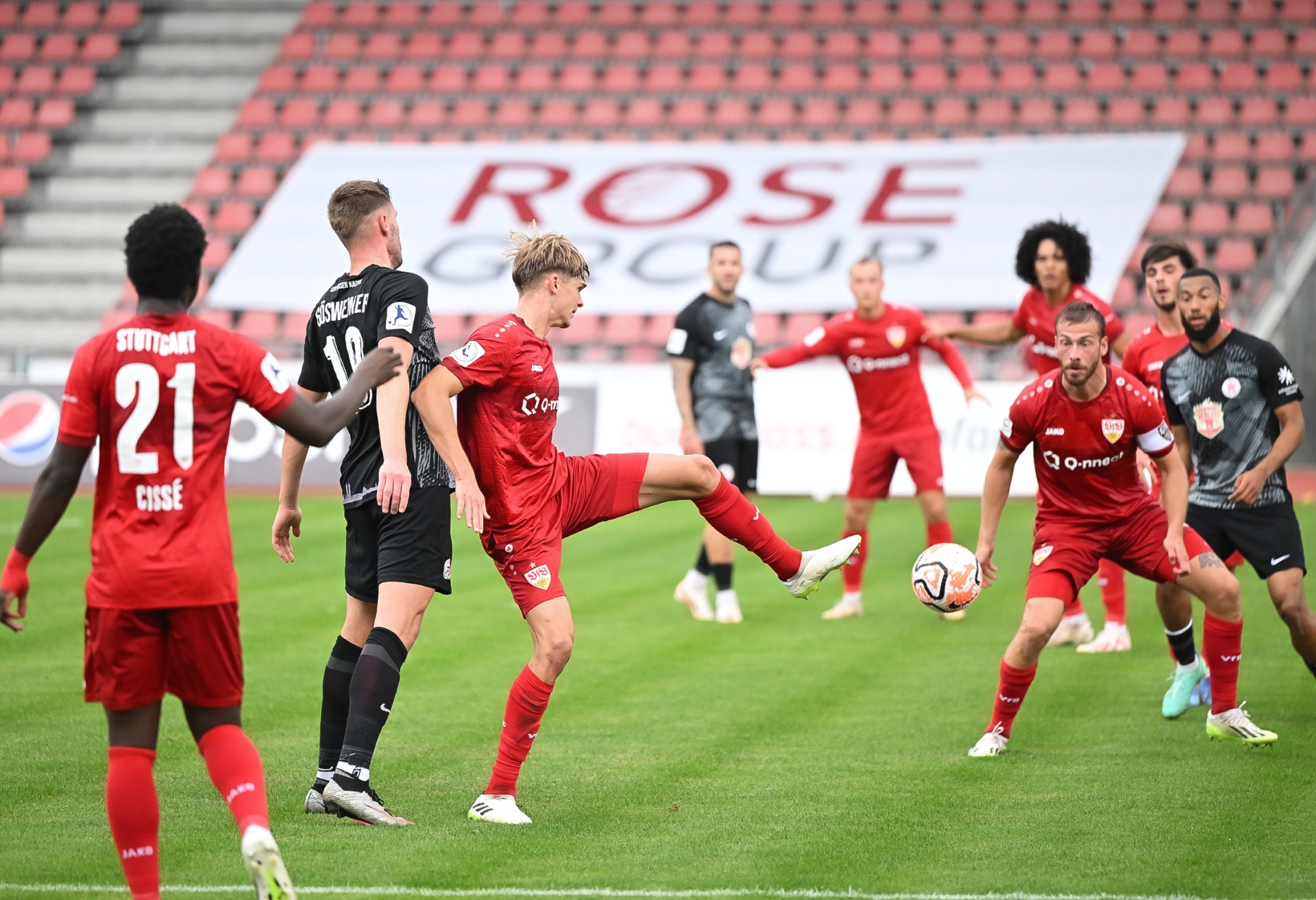 Saison 2023/24, KSV Hessen Kassel, VfB Stuttgart II, Endstand 1:5