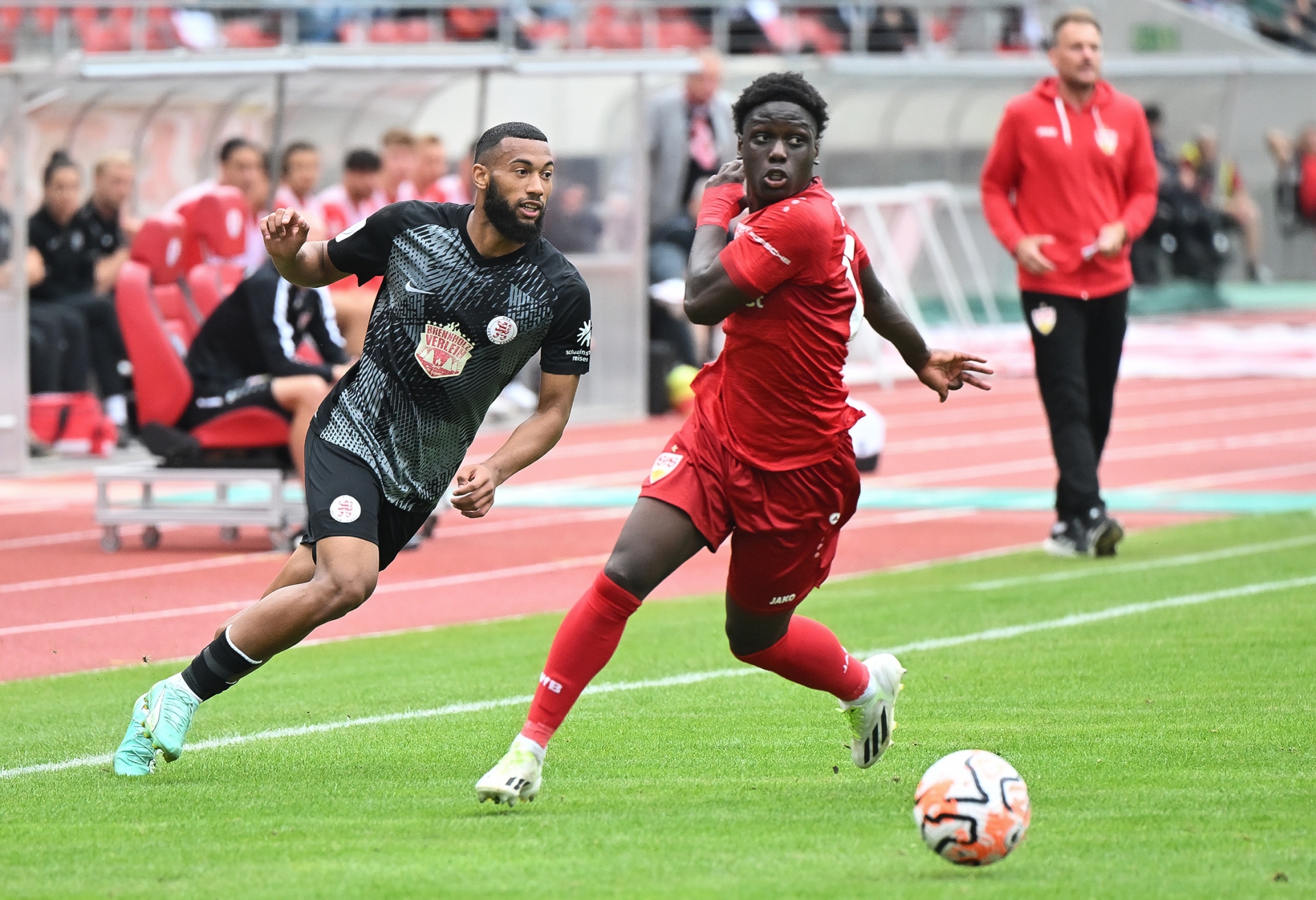 Saison 2023/24, KSV Hessen Kassel, VfB Stuttgart II, Endstand 1:5