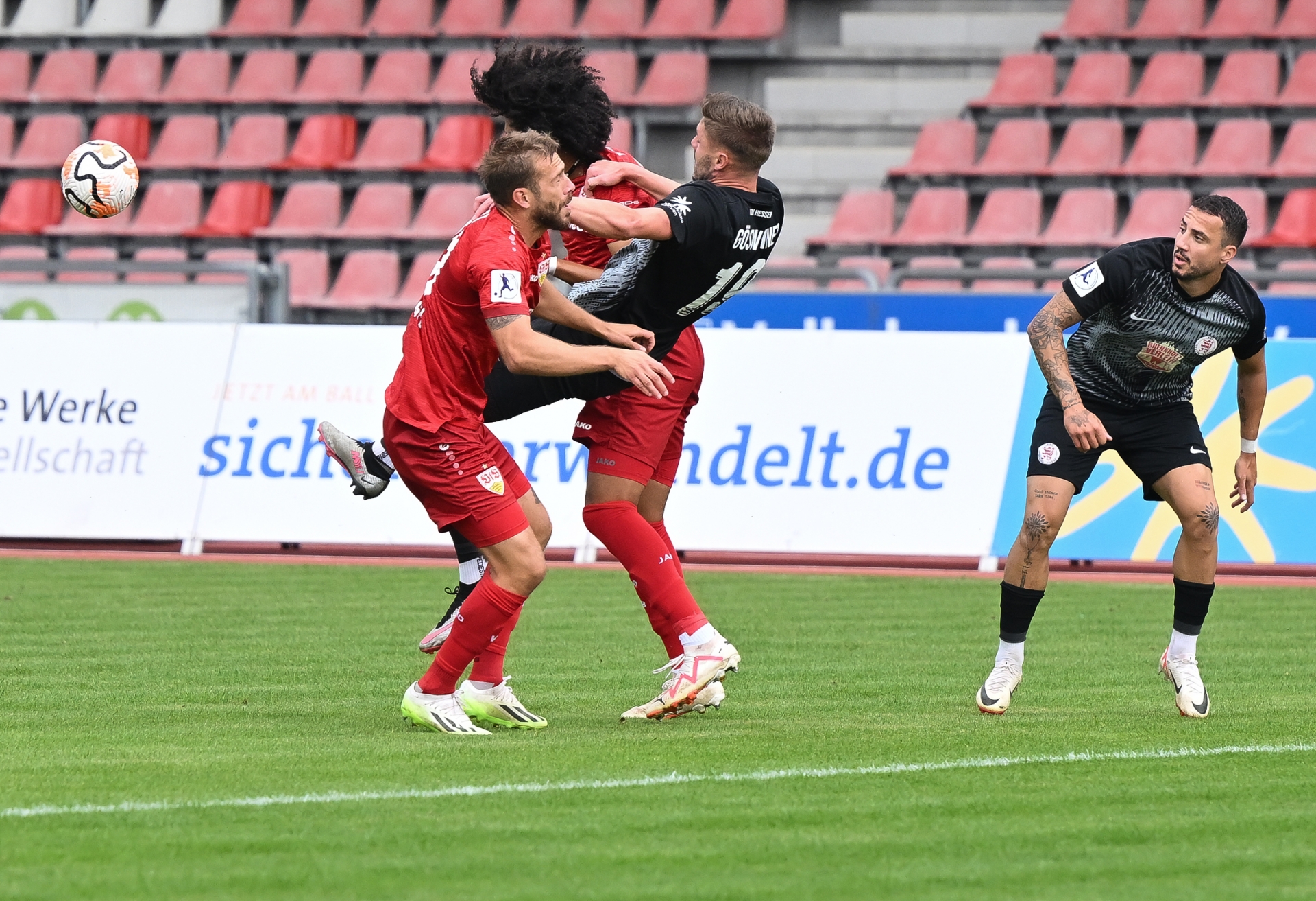 Saison 2023/24, KSV Hessen Kassel, VfB Stuttgart II, Endstand 1:5