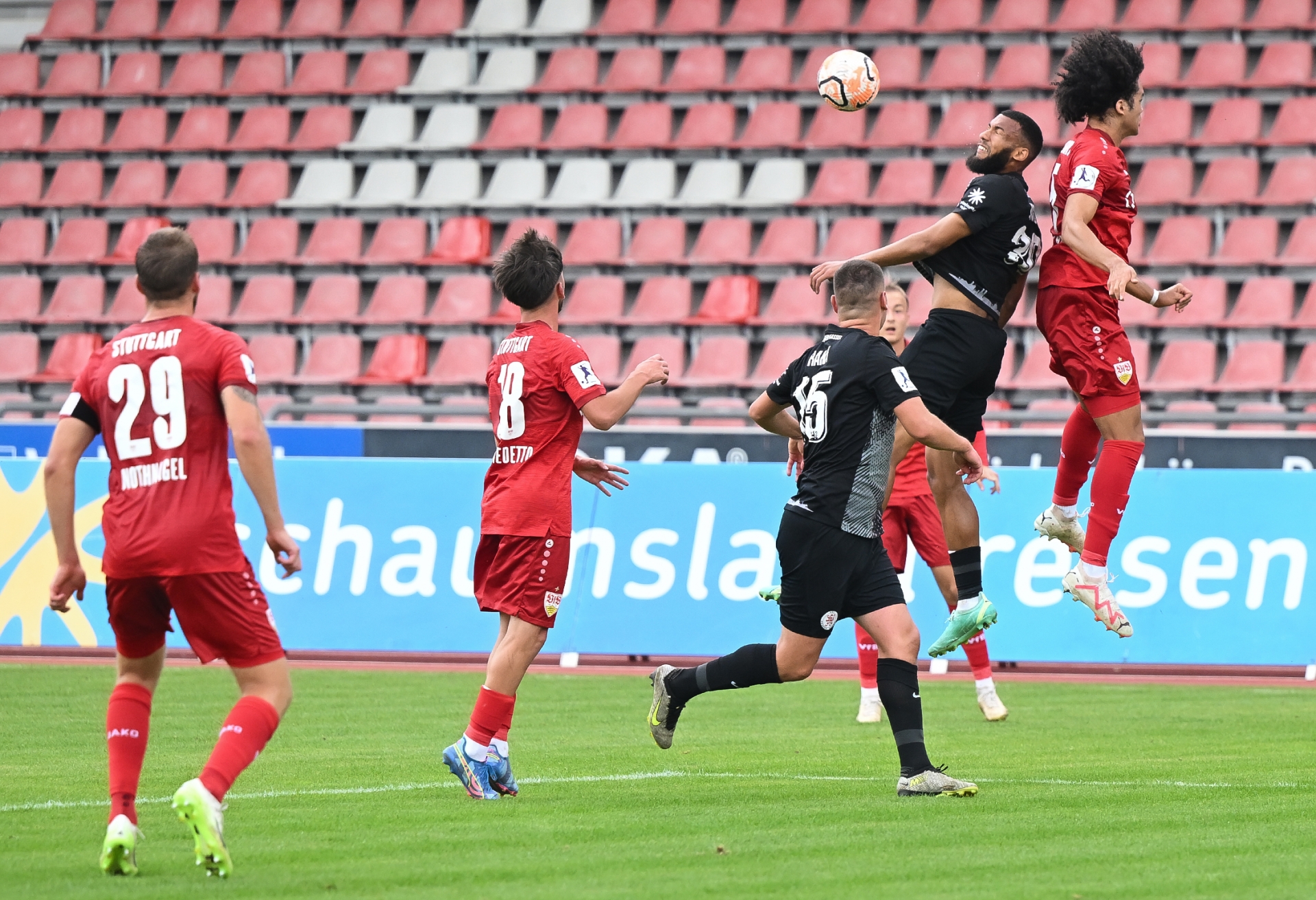 Saison 2023/24, KSV Hessen Kassel, VfB Stuttgart II, Endstand 1:5