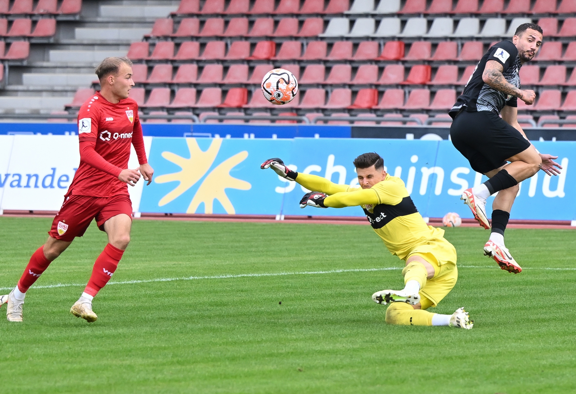 Saison 2023/24, KSV Hessen Kassel, VfB Stuttgart II, Endstand 1:5