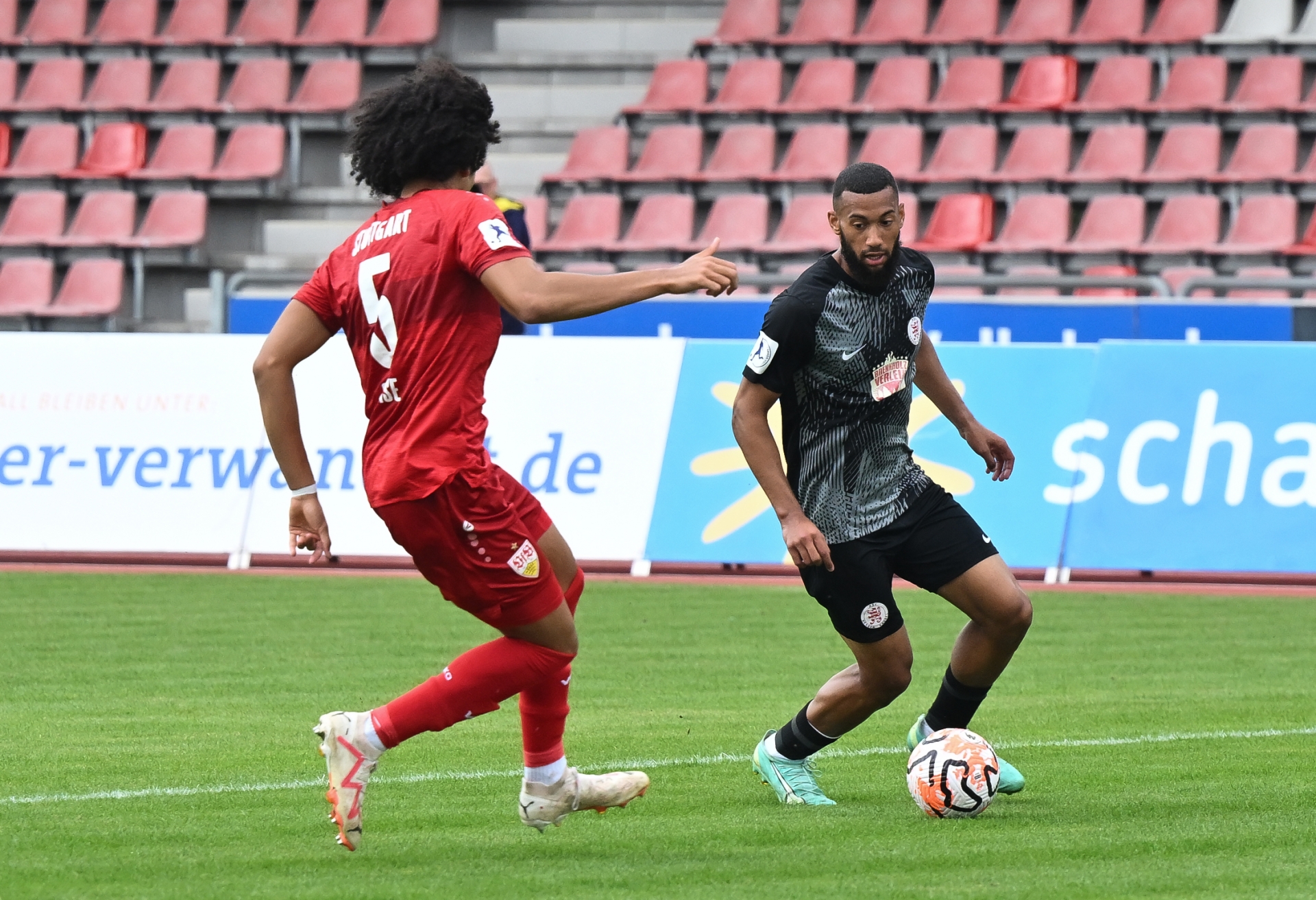 Saison 2023/24, KSV Hessen Kassel, VfB Stuttgart II, Endstand 1:5