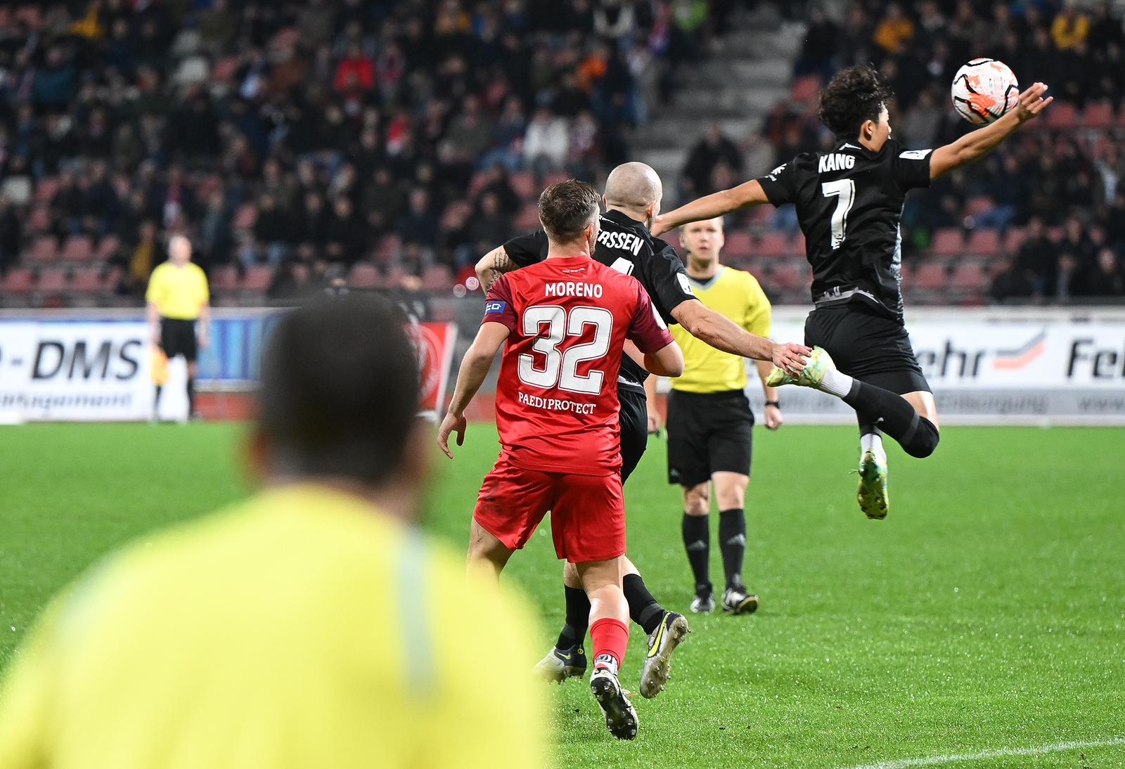 KSV Hessen Kassel - Kickers Offenbach, Kang