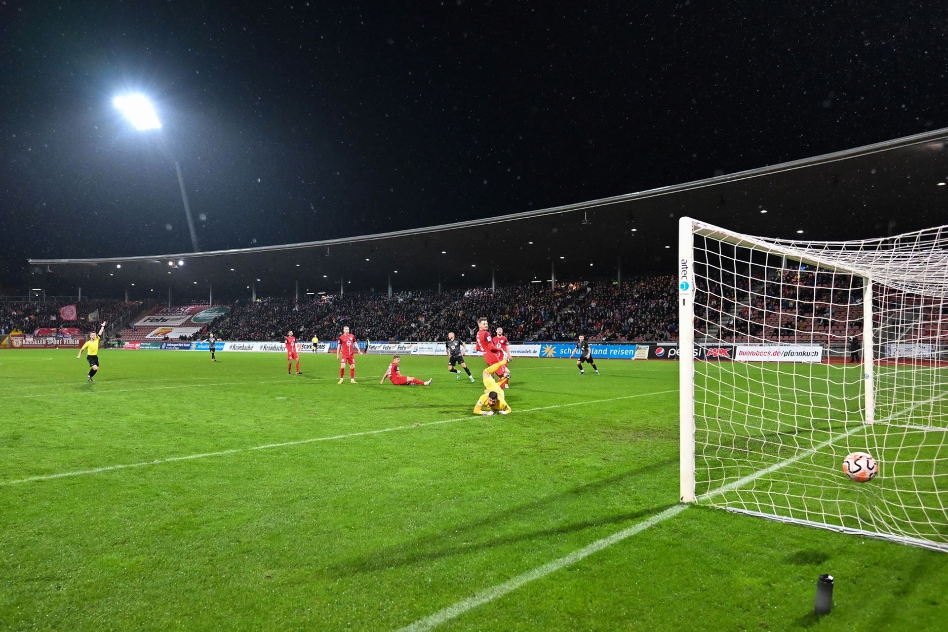 Saison 2023/24 , KSV Hessen Kassel, Kickers Offenbach, Endstand 1:2