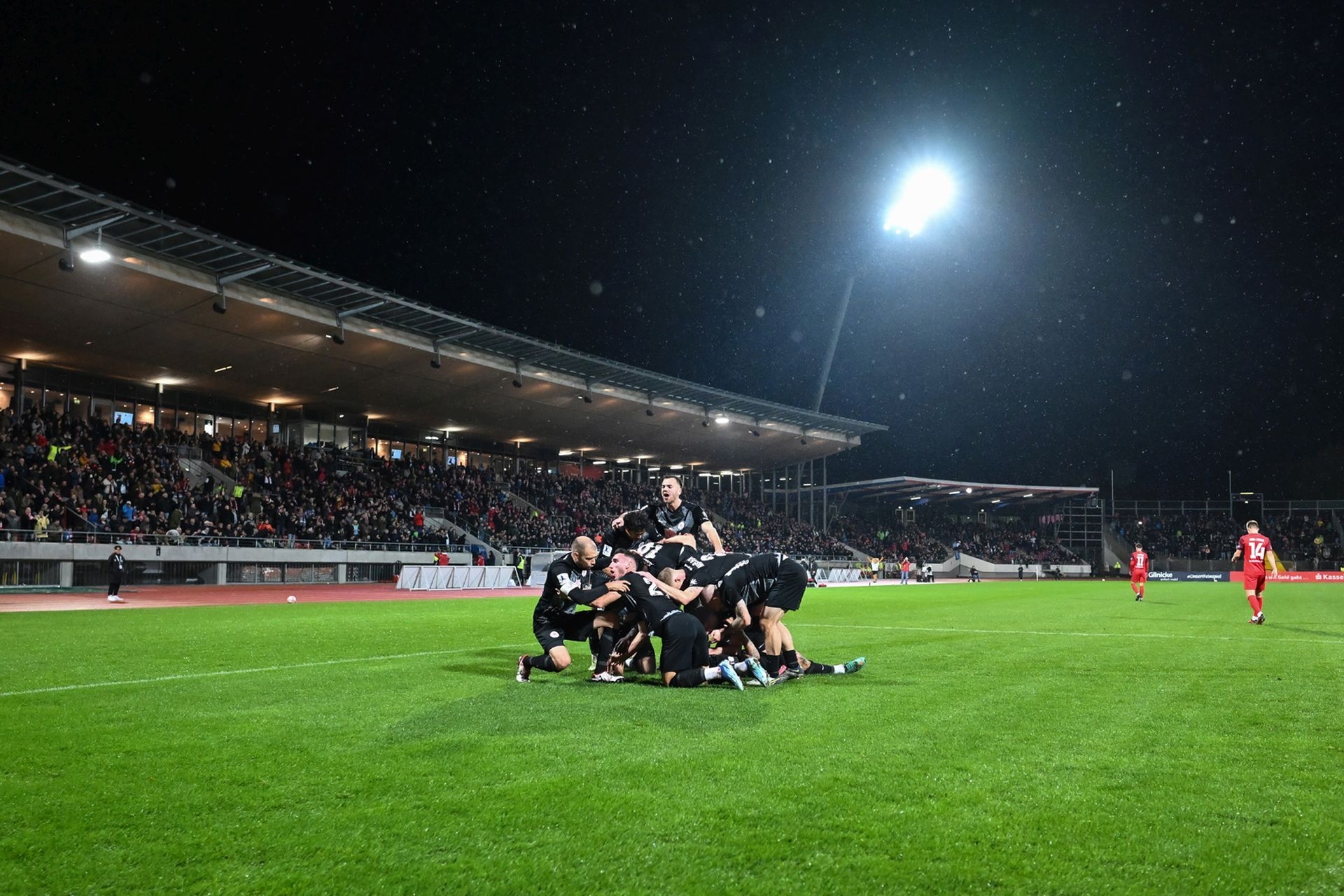 Saison 2023/24 , KSV Hessen Kassel, Kickers Offenbach, Endstand 1:2