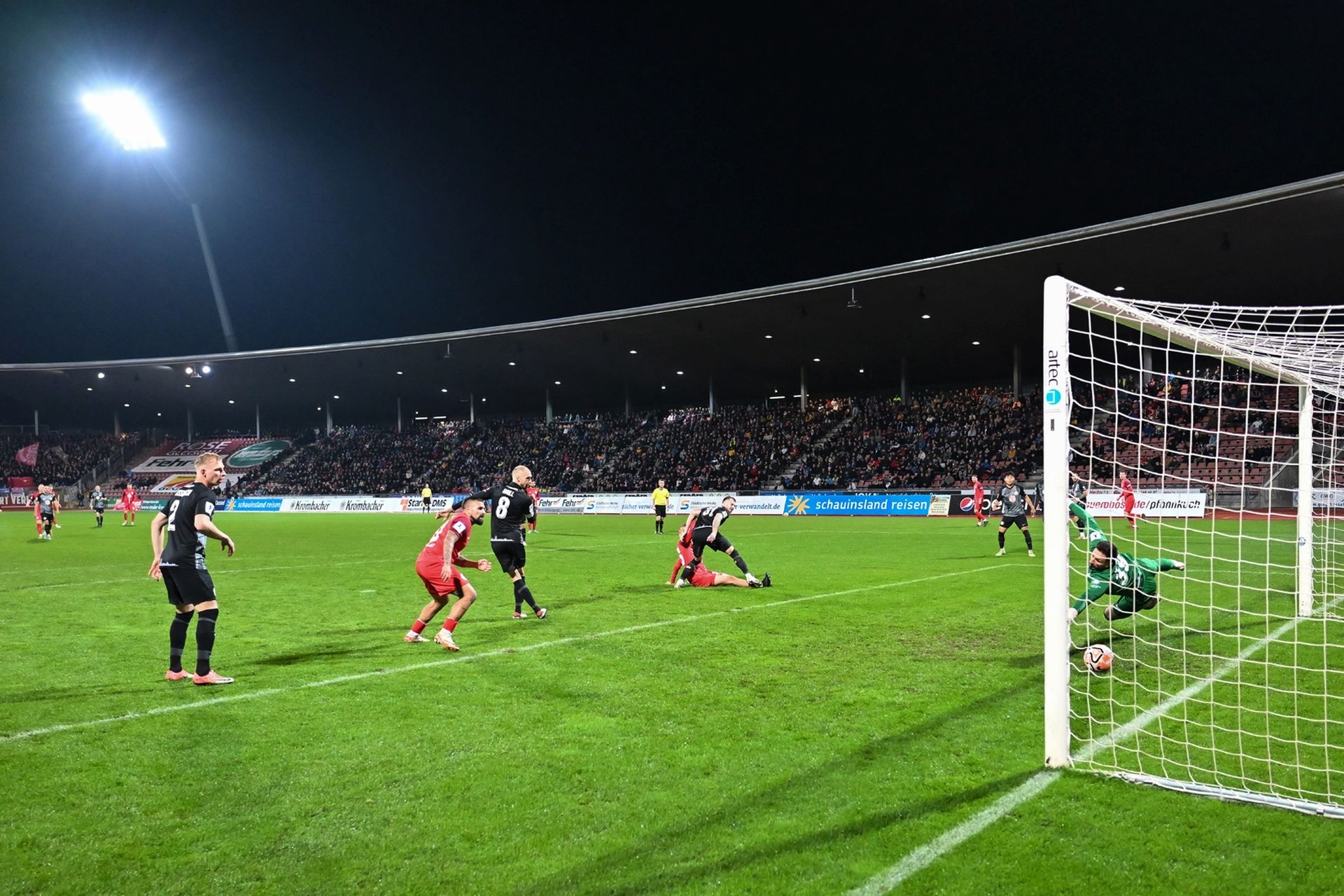 Saison 2023/24 , KSV Hessen Kassel, Kickers Offenbach, Endstand 1:2