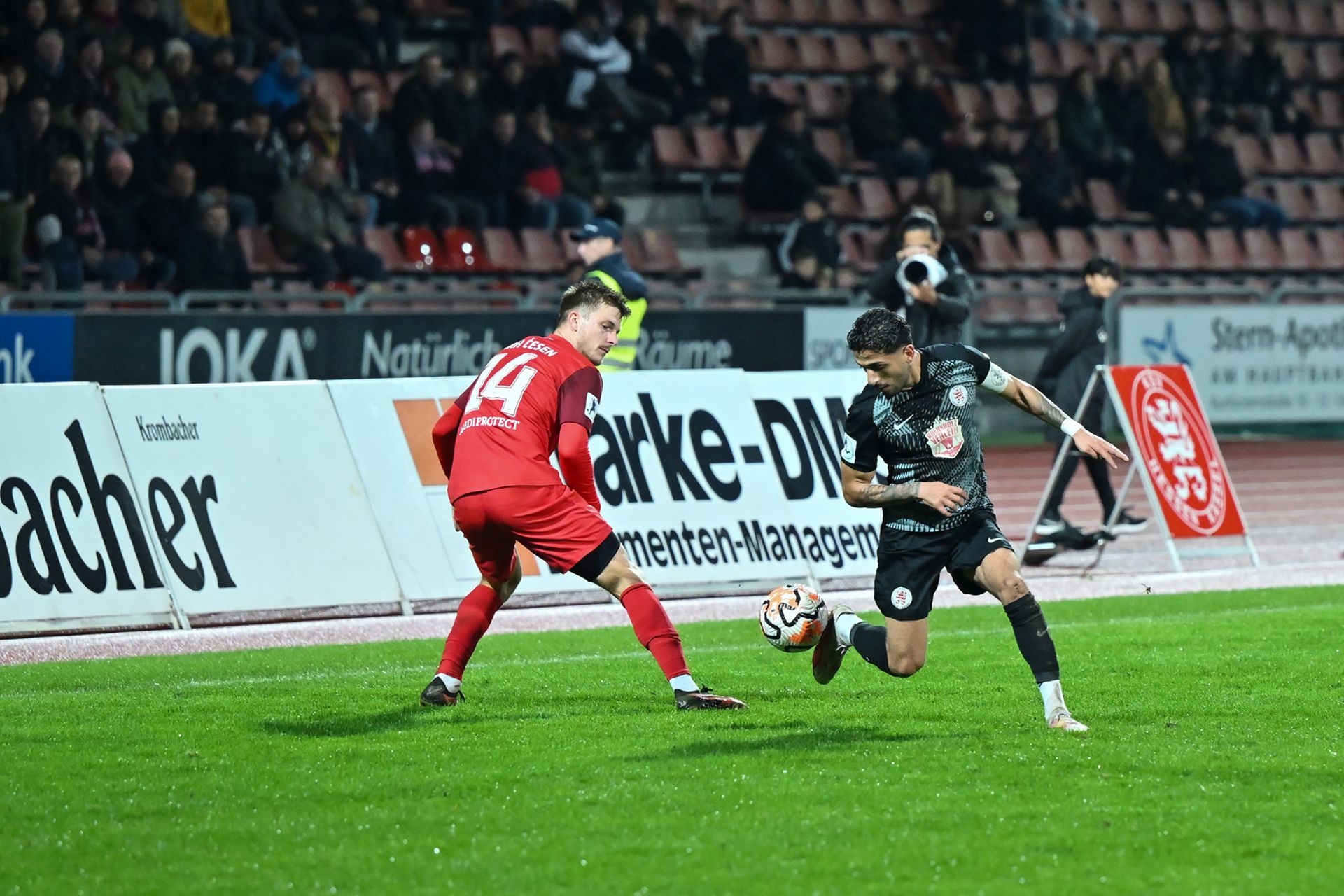 Saison 2023/24 , KSV Hessen Kassel, Kickers Offenbach, Endstand 1:2