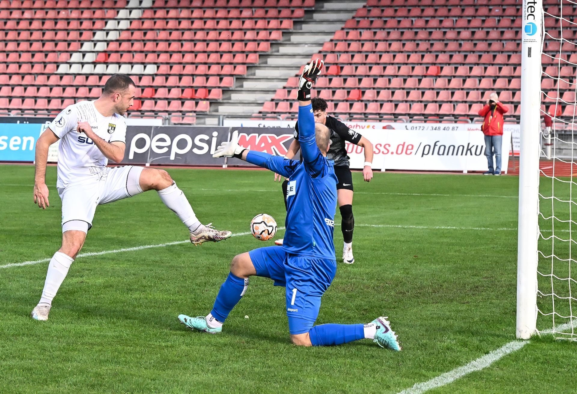 Saison 2023/24 , KSV Hessen Kassel, TSG Balingen, Endstand 3:2