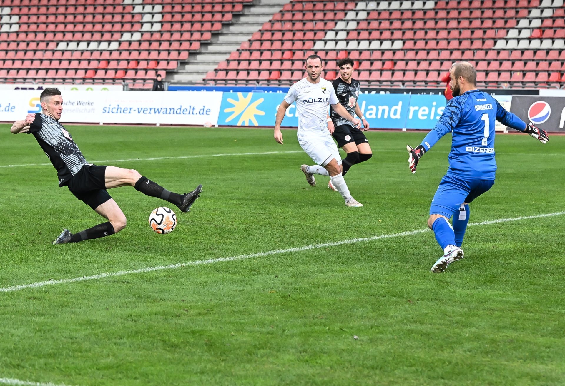 Saison 2023/24 , KSV Hessen Kassel, TSG Balingen, Endstand 3:2