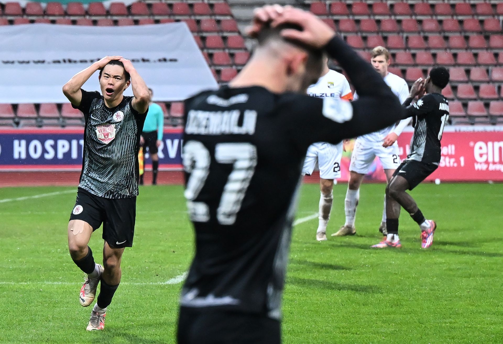 Saison 2023/24 , KSV Hessen Kassel, TSG Balingen, Endstand 3:2