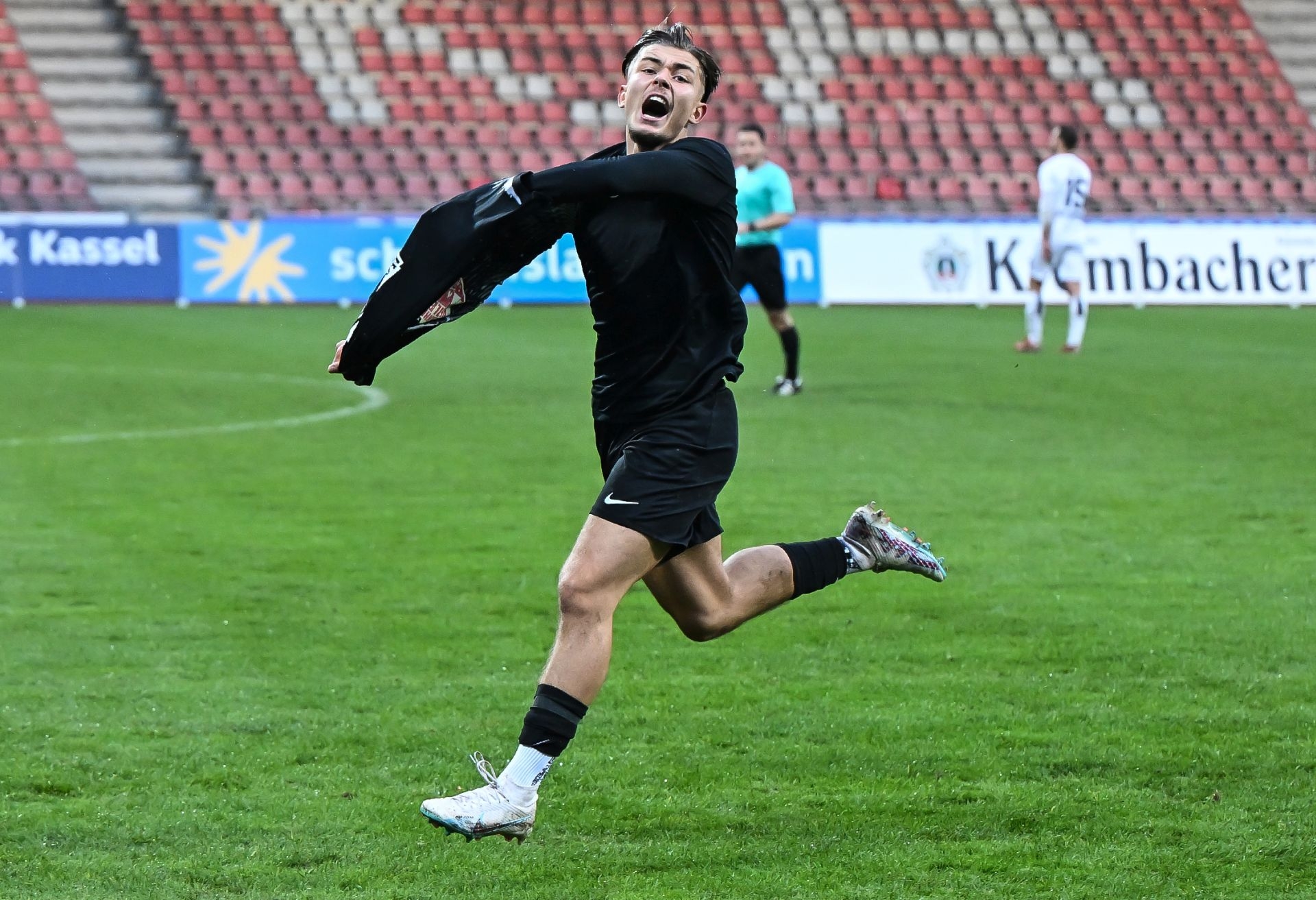 Saison 2023/24 , KSV Hessen Kassel, TSG Balingen, Endstand 3:2, Mo Bejdic