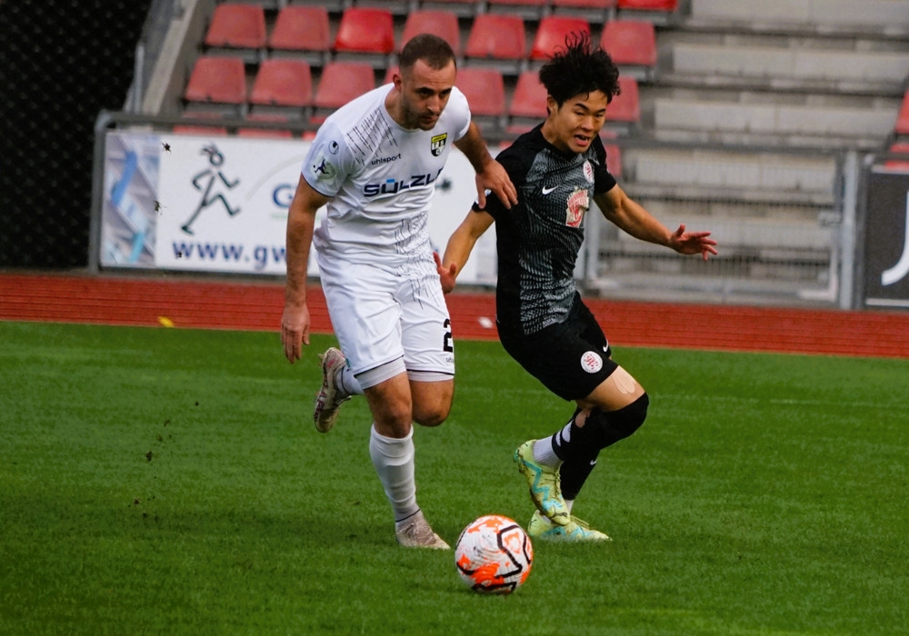 Saison 2023/24 , KSV Hessen Kassel - TSG Balingen, 3:2