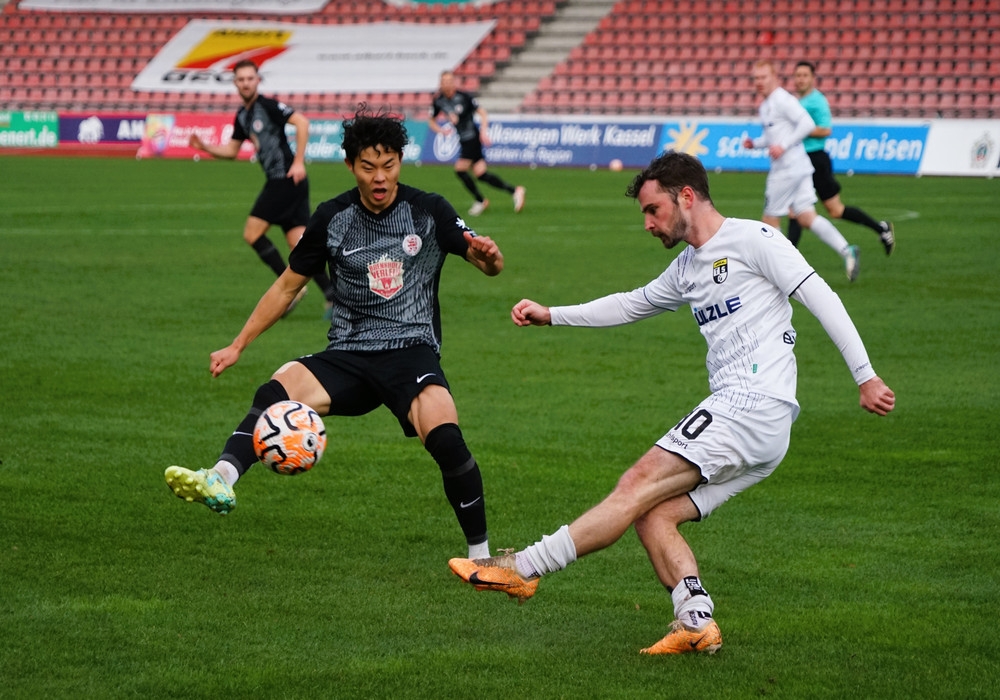 Saison 2023/24 , KSV Hessen Kassel - TSG Balingen, 3:2