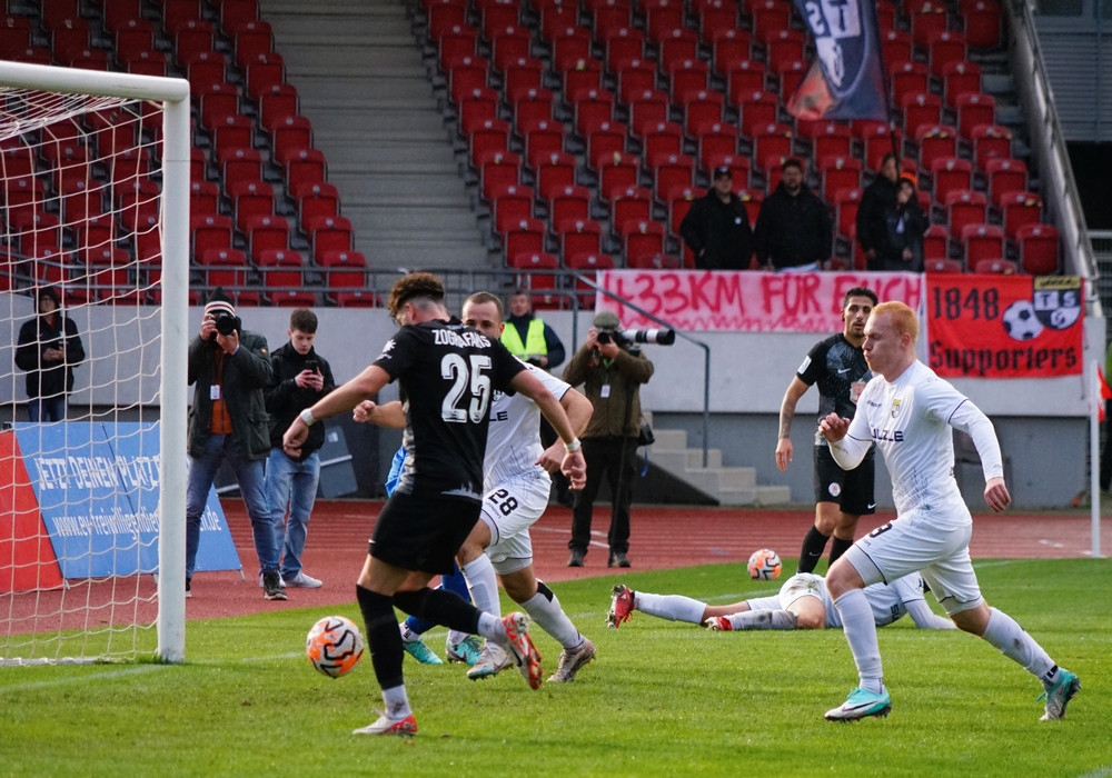 Saison 2023/24 , KSV Hessen Kassel - TSG Balingen, 3:2