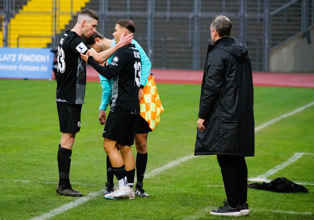 Saison 2023/24 , KSV Hessen Kassel - TSG Balingen, 3:2