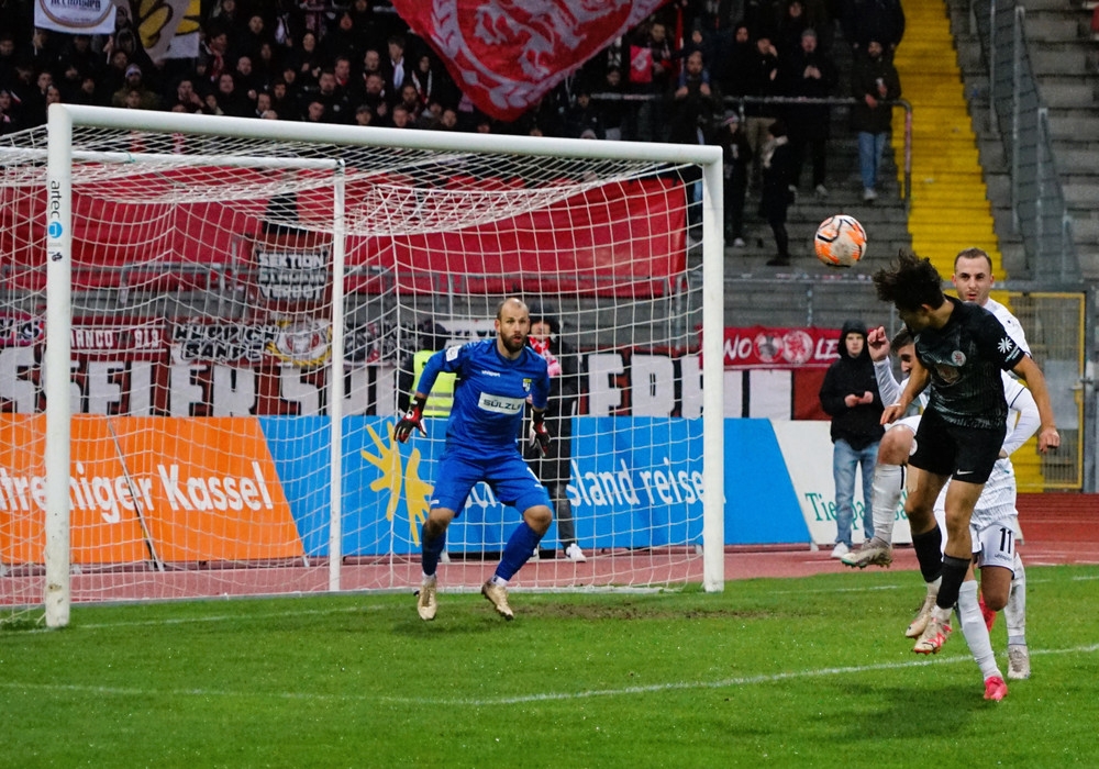 Saison 2023/24 , KSV Hessen Kassel - TSG Balingen, 3:2