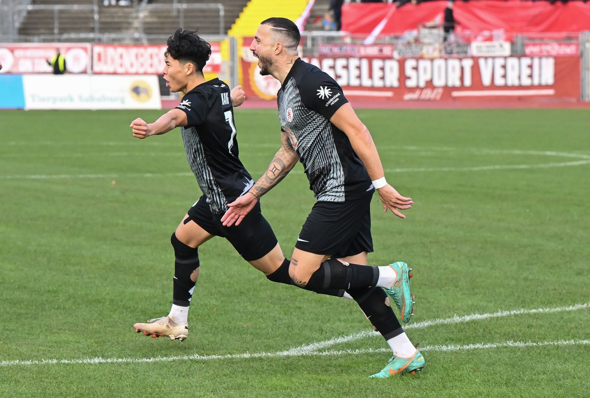 Saison 2023/24 , KSV Hessen Kassel, TSV Steinbach-Haiger, Endstand 3:2