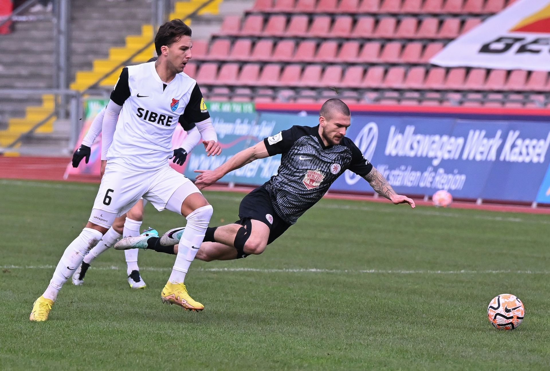 Saison 2023/24 , KSV Hessen Kassel, TSV Steinbach-Haiger, Endstand 3:2