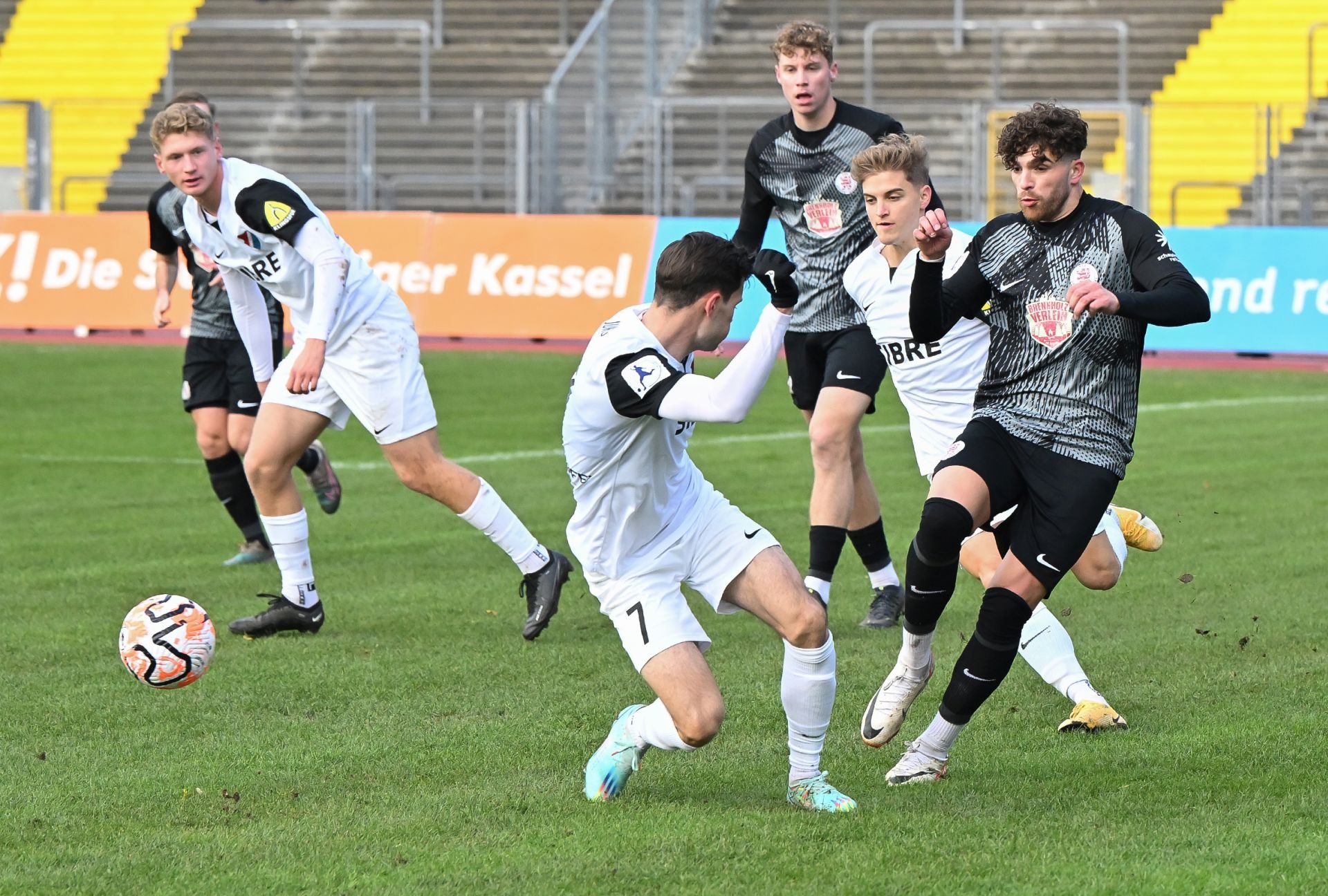 Saison 2023/24 , KSV Hessen Kassel, TSV Steinbach-Haiger, Endstand 3:2