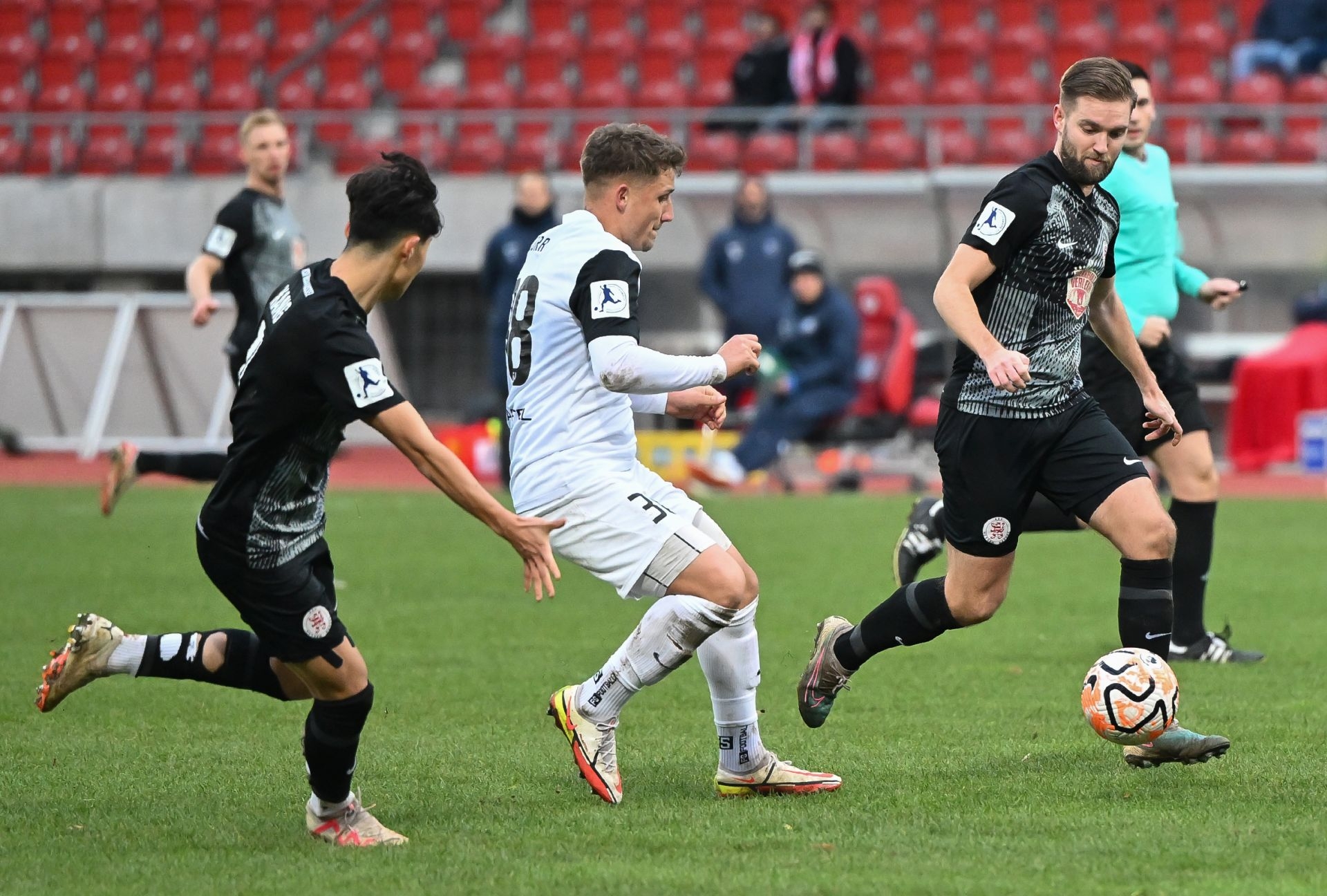 Saison 2023/24 , KSV Hessen Kassel, TSV Steinbach-Haiger, Endstand 3:2