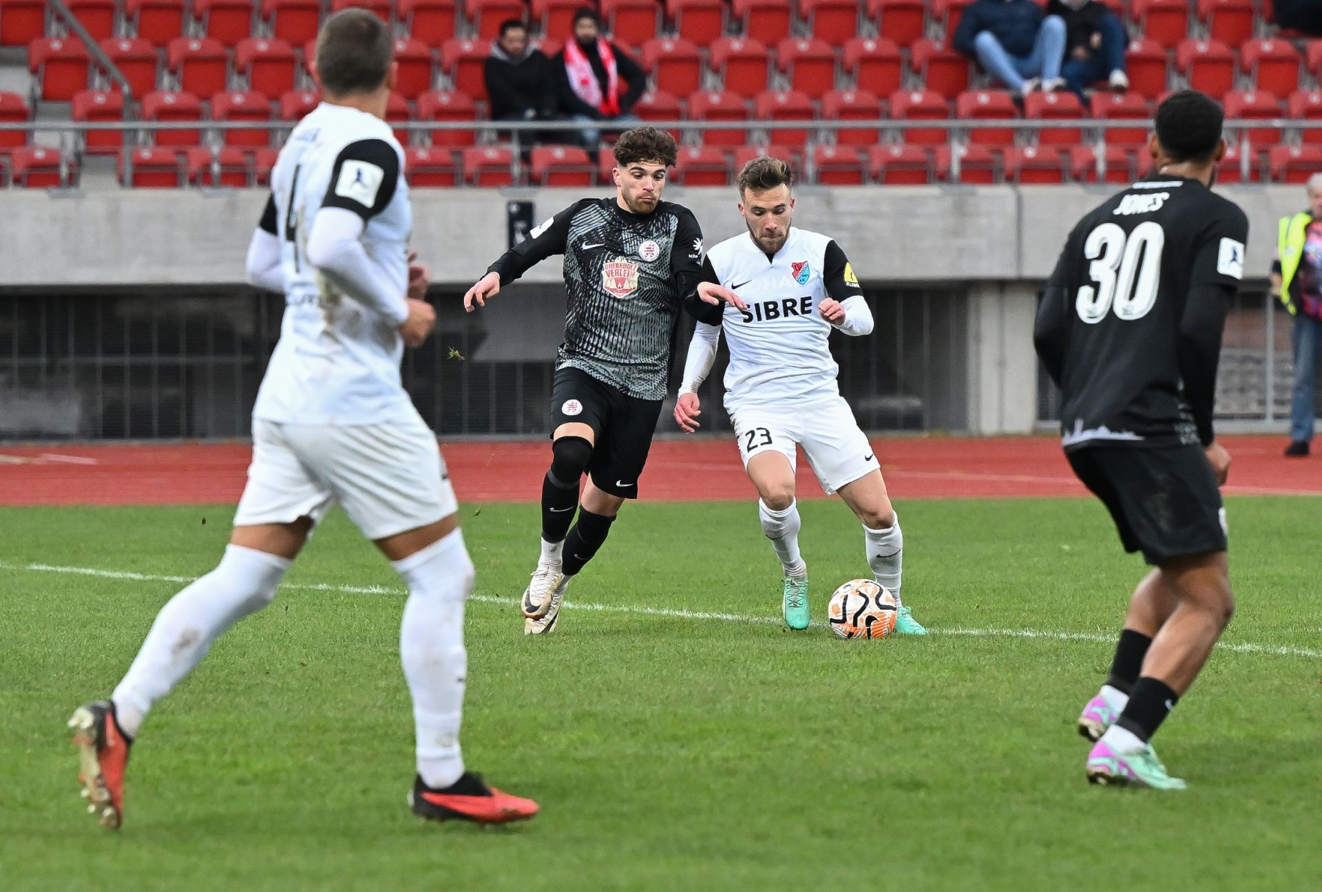 Saison 2023/24 , KSV Hessen Kassel, TSV Steinbach-Haiger, Endstand 3:2