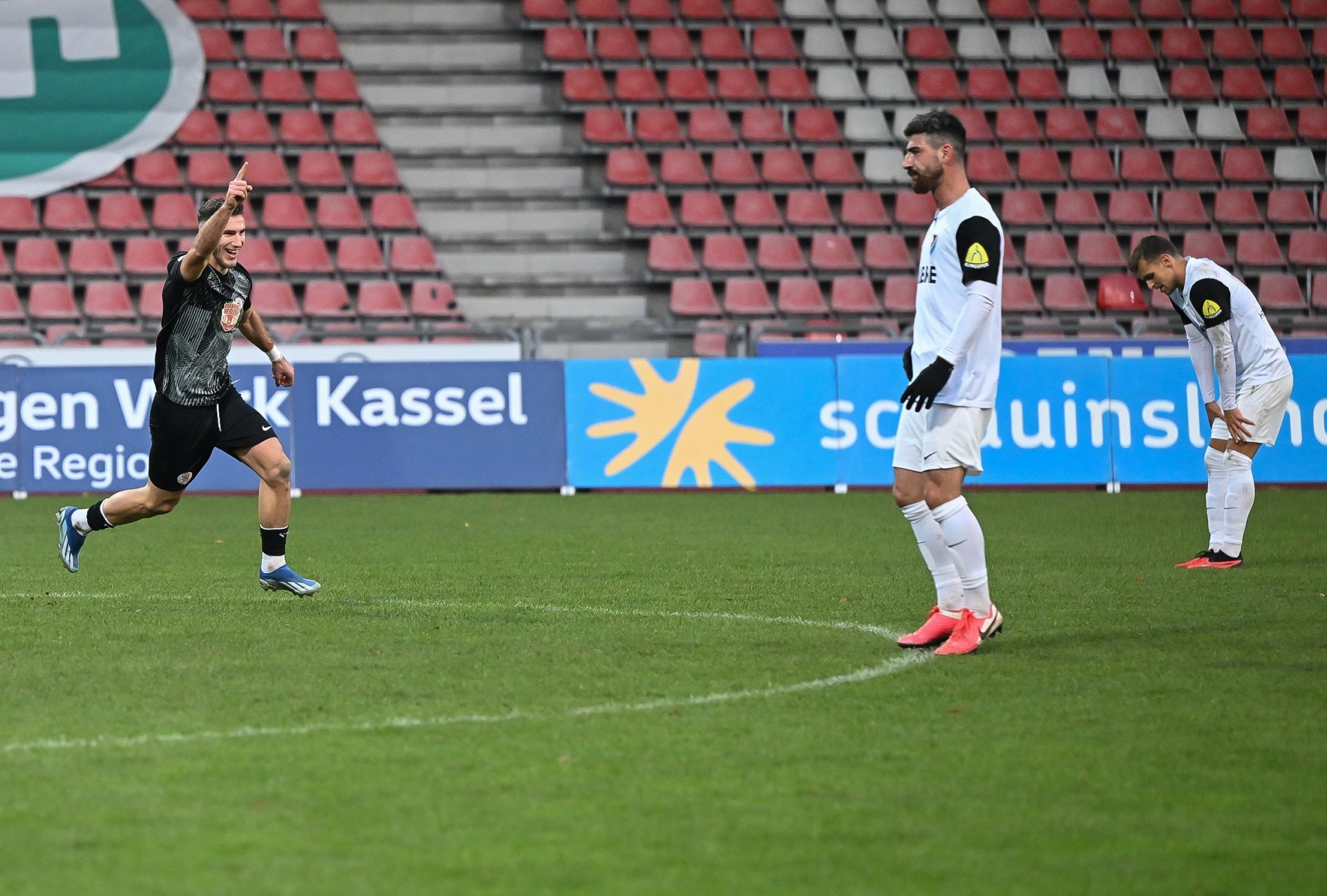 Saison 2023/24 , KSV Hessen Kassel, TSV Steinbach-Haiger, Endstand 3:2