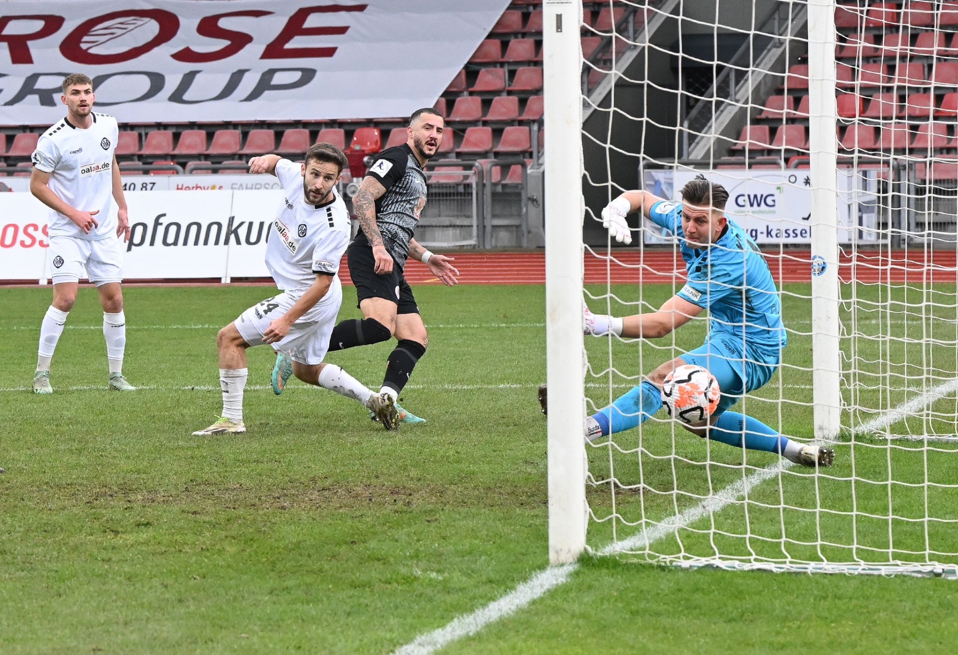 KSV Hessen Kassel - VfR Aalen 3:2, Tor Sercan Sararer 1:0