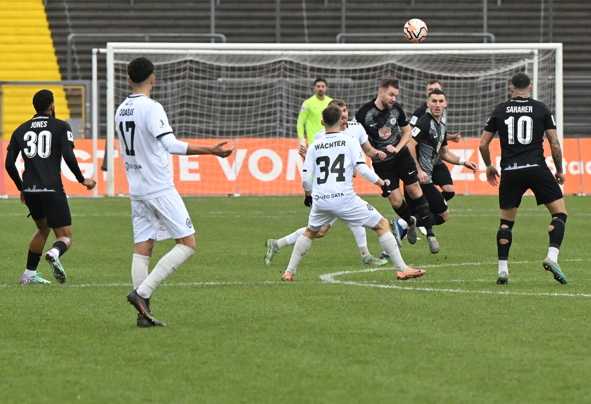 Saison 2023/24 , KSV Hessen Kassel, VfR Aalen, Endstand 3:2