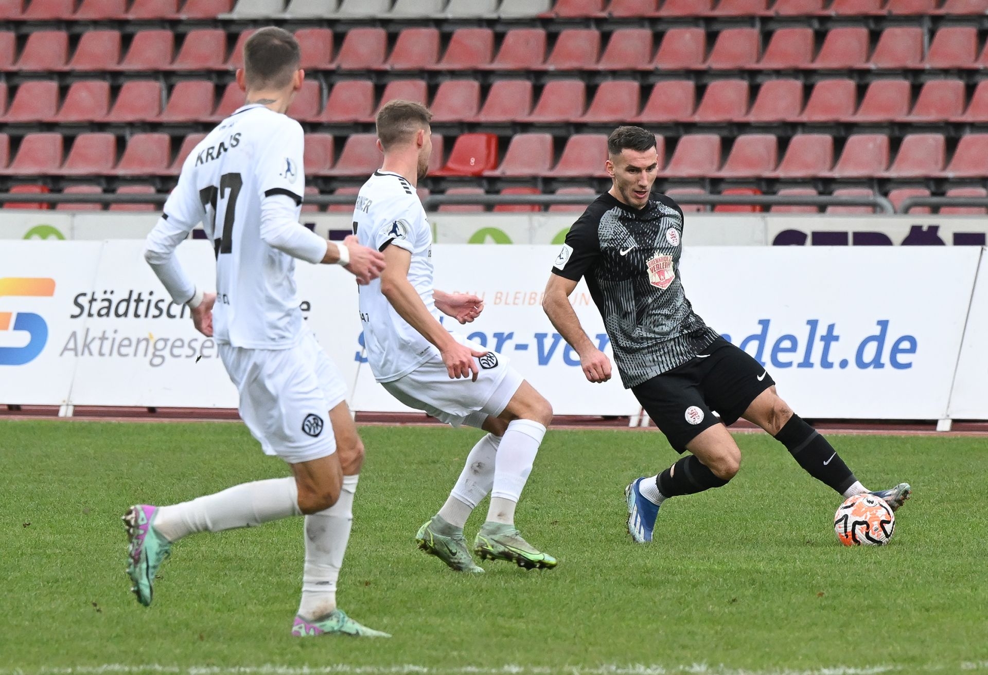 Saison 2023/24 , KSV Hessen Kassel, VfR Aalen, Endstand 3:2