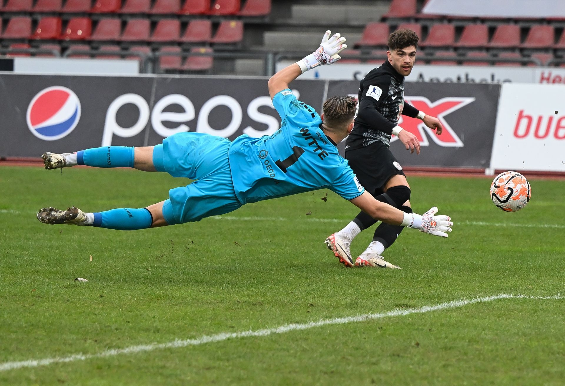 Saison 2023/24 , KSV Hessen Kassel, VfR Aalen, Endstand 3:2