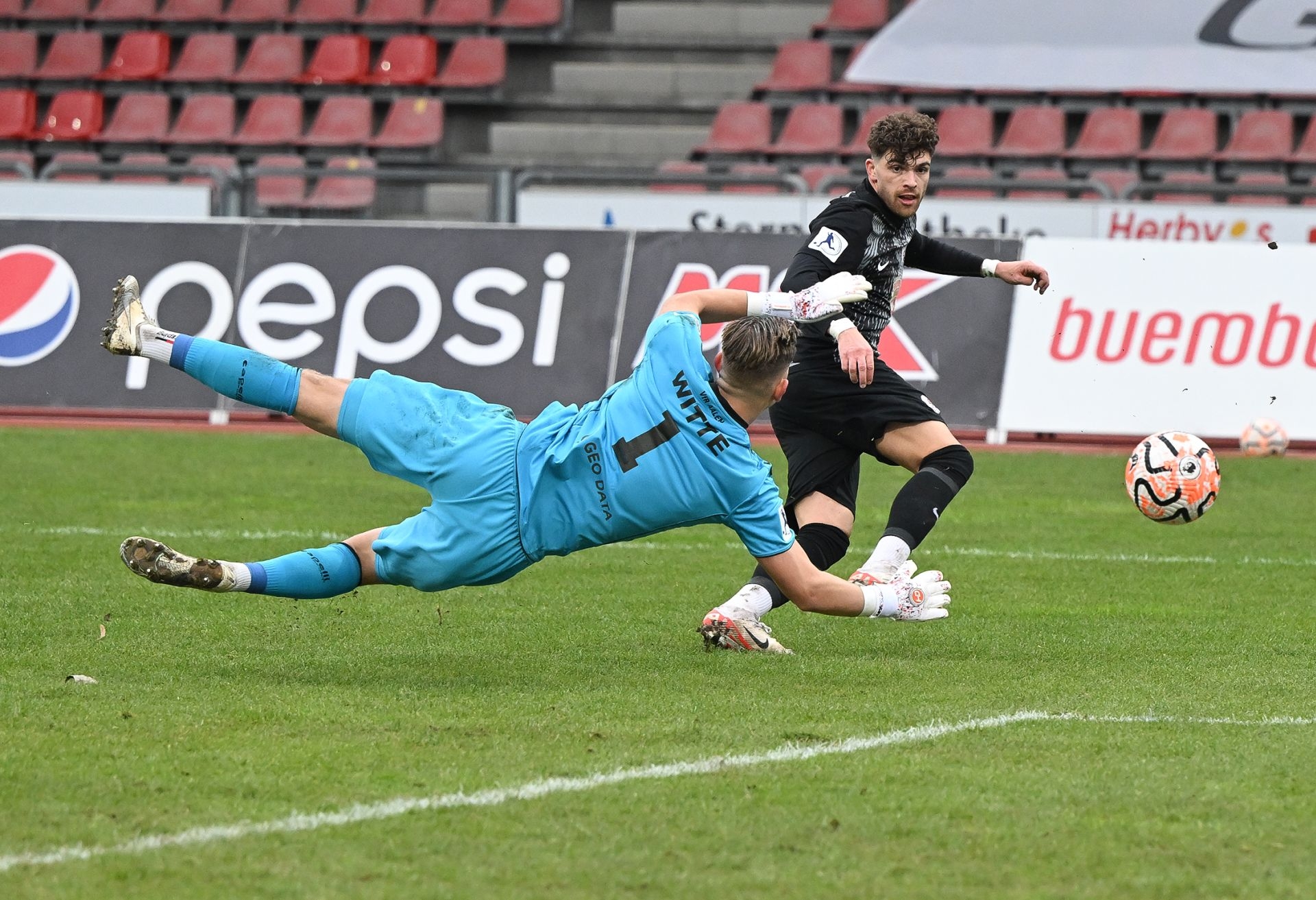 Saison 2023/24 , KSV Hessen Kassel, VfR Aalen, Endstand 3:2