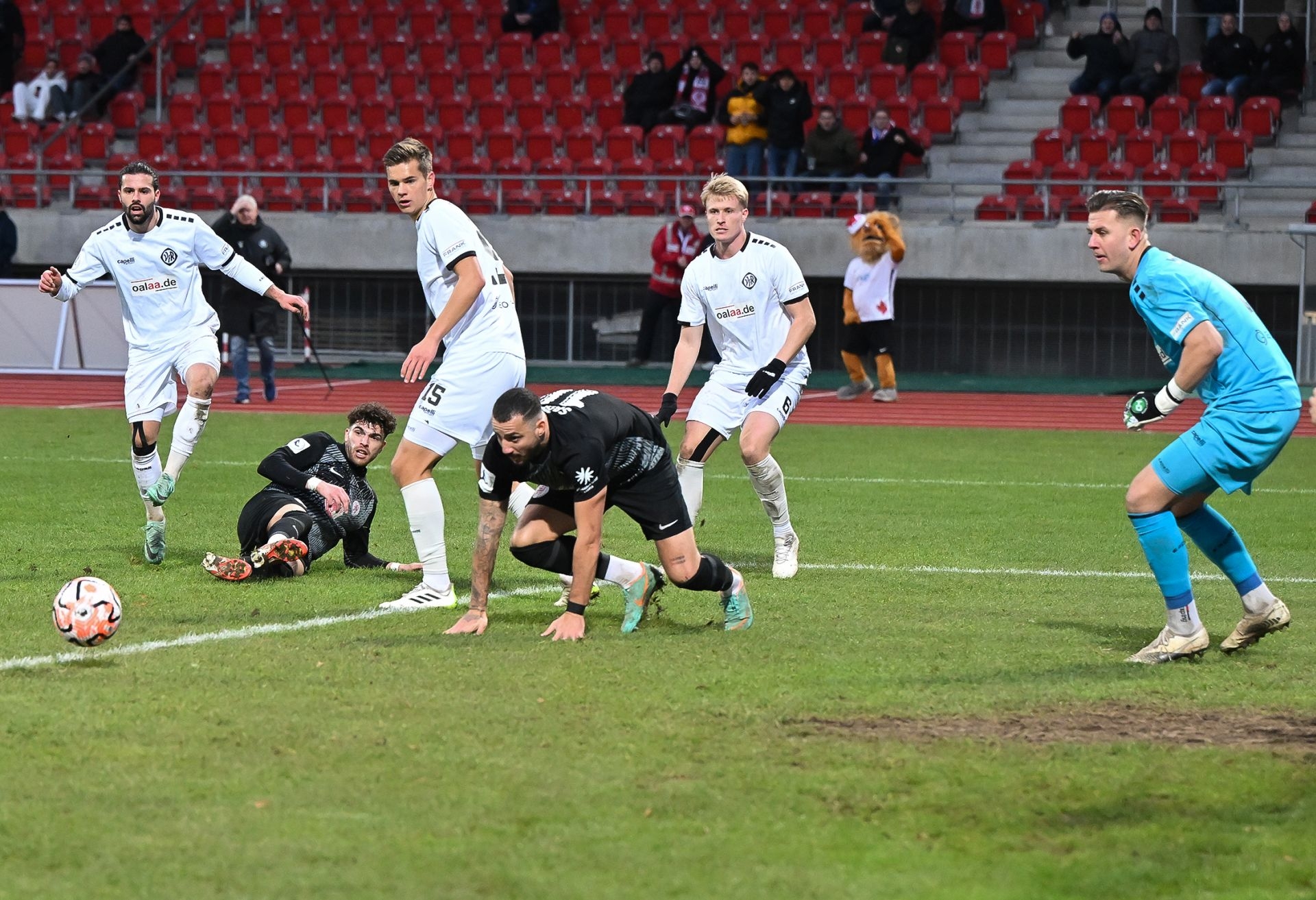 Saison 2023/24 , KSV Hessen Kassel, VfR Aalen, Endstand 3:2