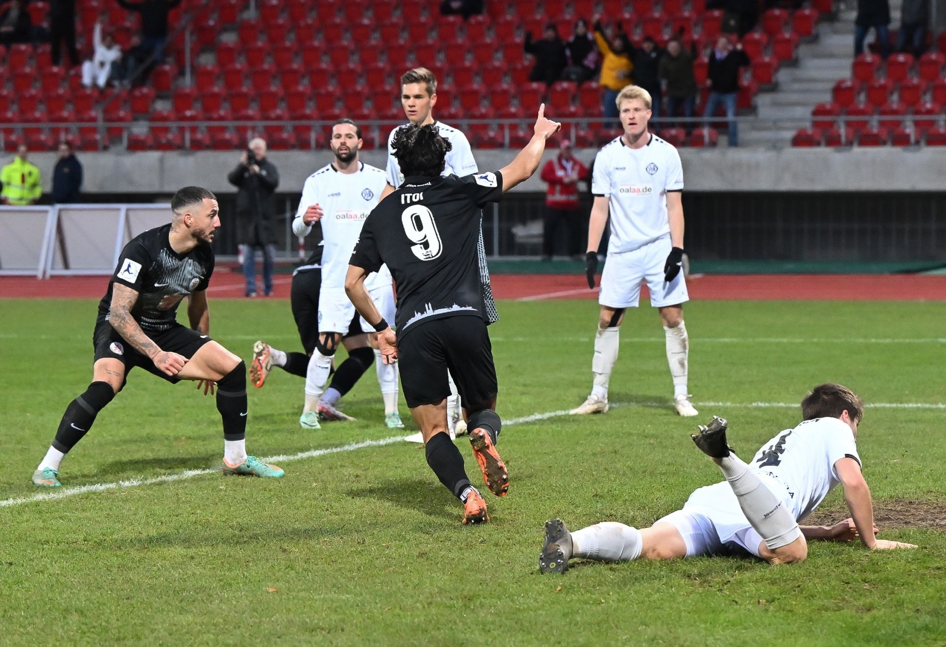 Saison 2023/24 , KSV Hessen Kassel, VfR Aalen, Endstand 3:2