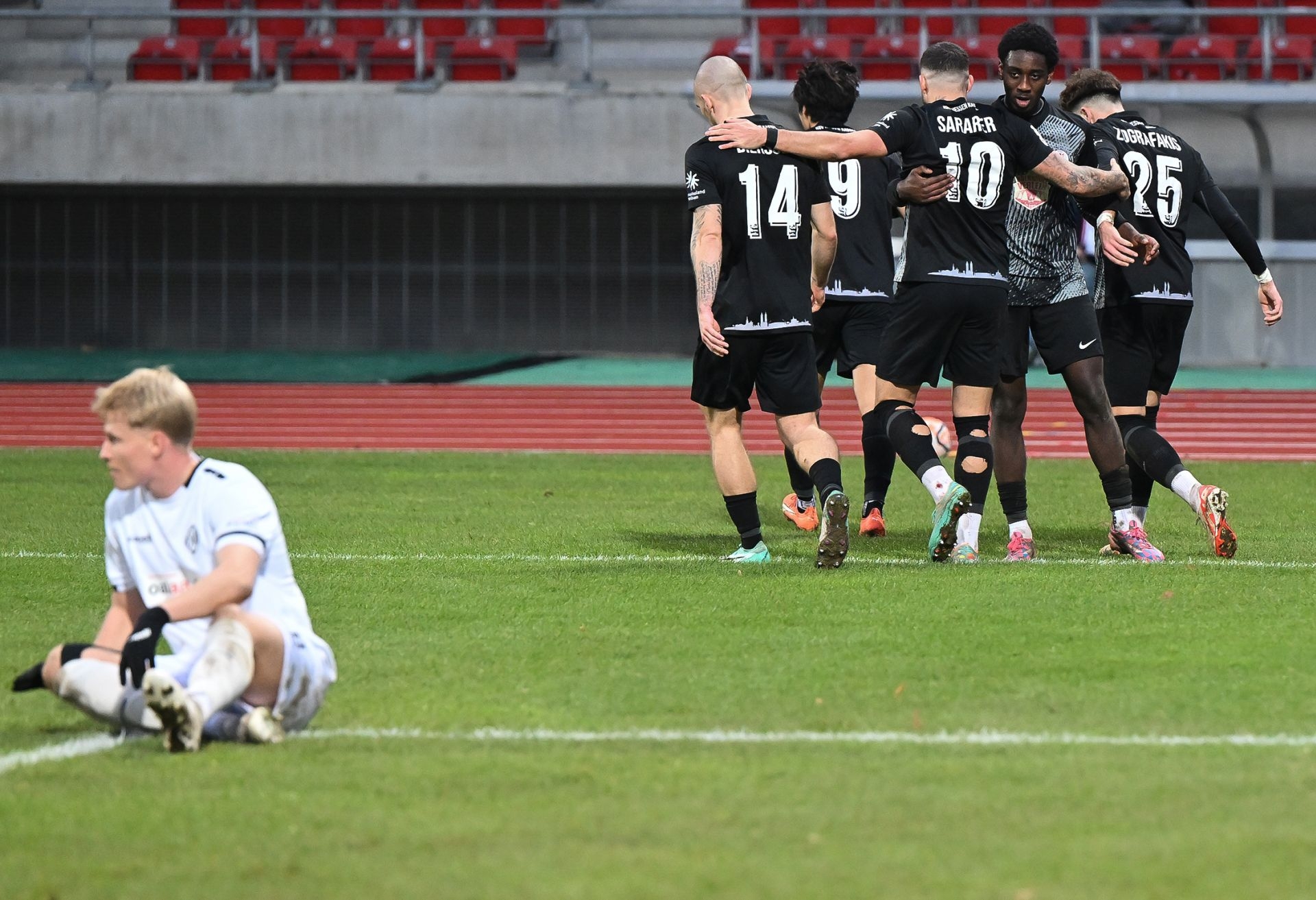 Saison 2023/24 , KSV Hessen Kassel, VfR Aalen, Endstand 3:2