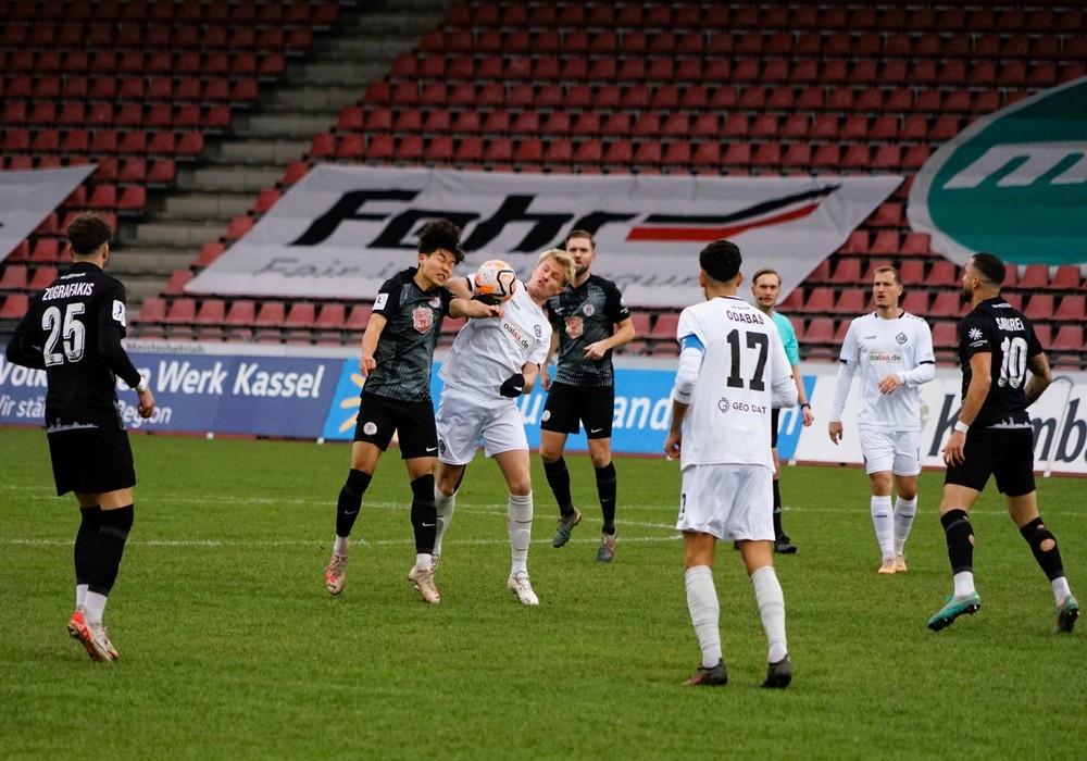 Saison 2023/24 , KSV Hessen Kassel, VfR Aalen, Endstand 3:2