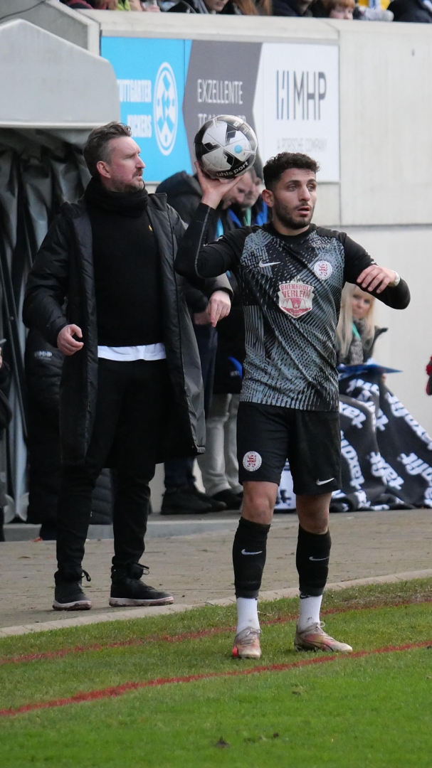 Stuttgarter Kickers - KSV Hessen Kassel, Najjar, Kiene